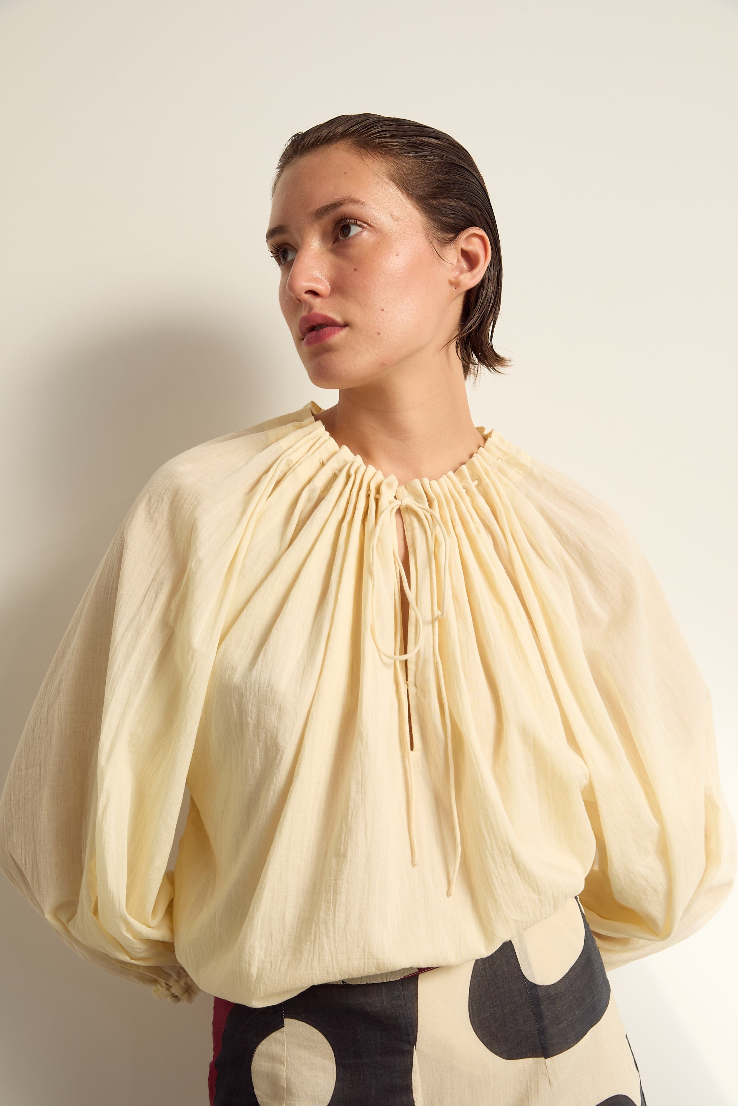 BLOUSE BONO - BUTTER