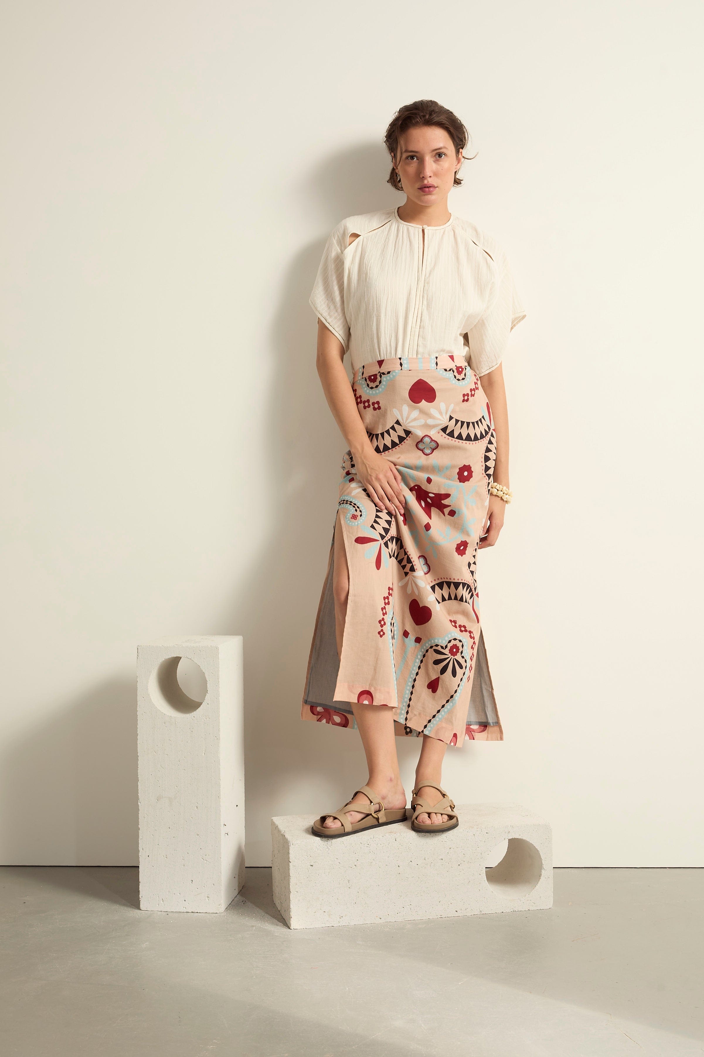 TOP ONDINE - OFF WHITE
