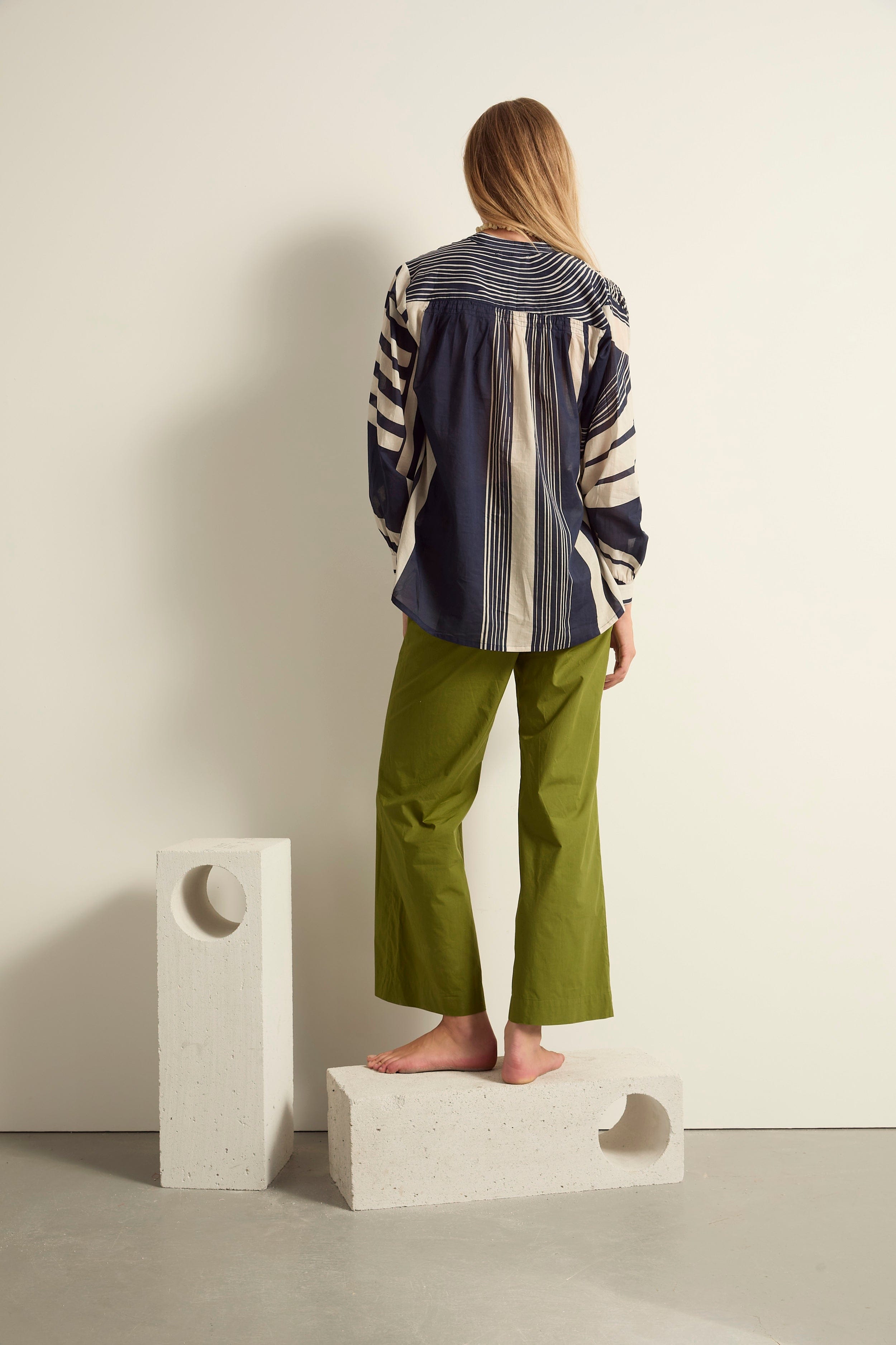 CHEMISE JOLINE IMPRIME CAROUSEL - POMPEI RED