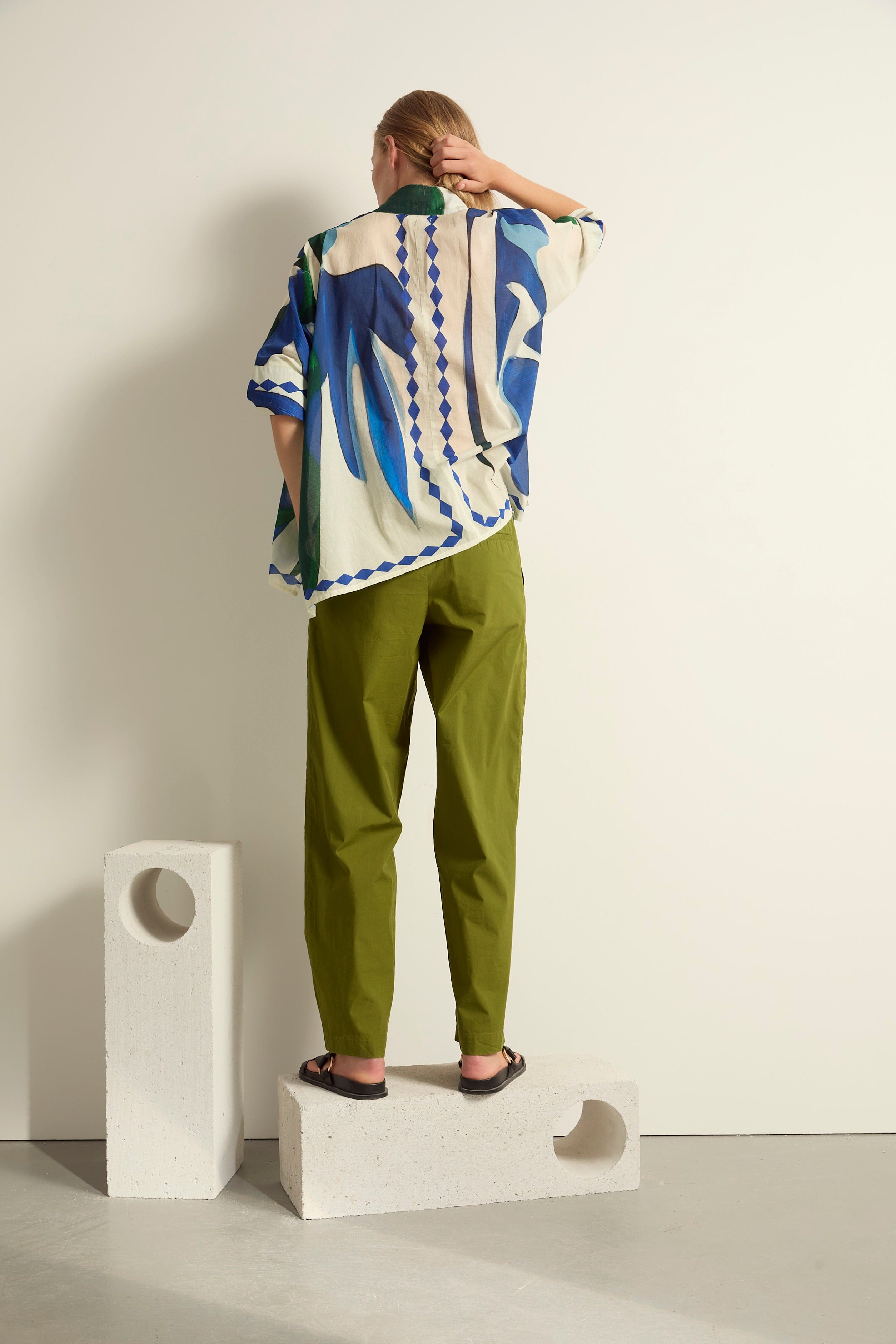 PANTALON MARCO - GREEN TEA