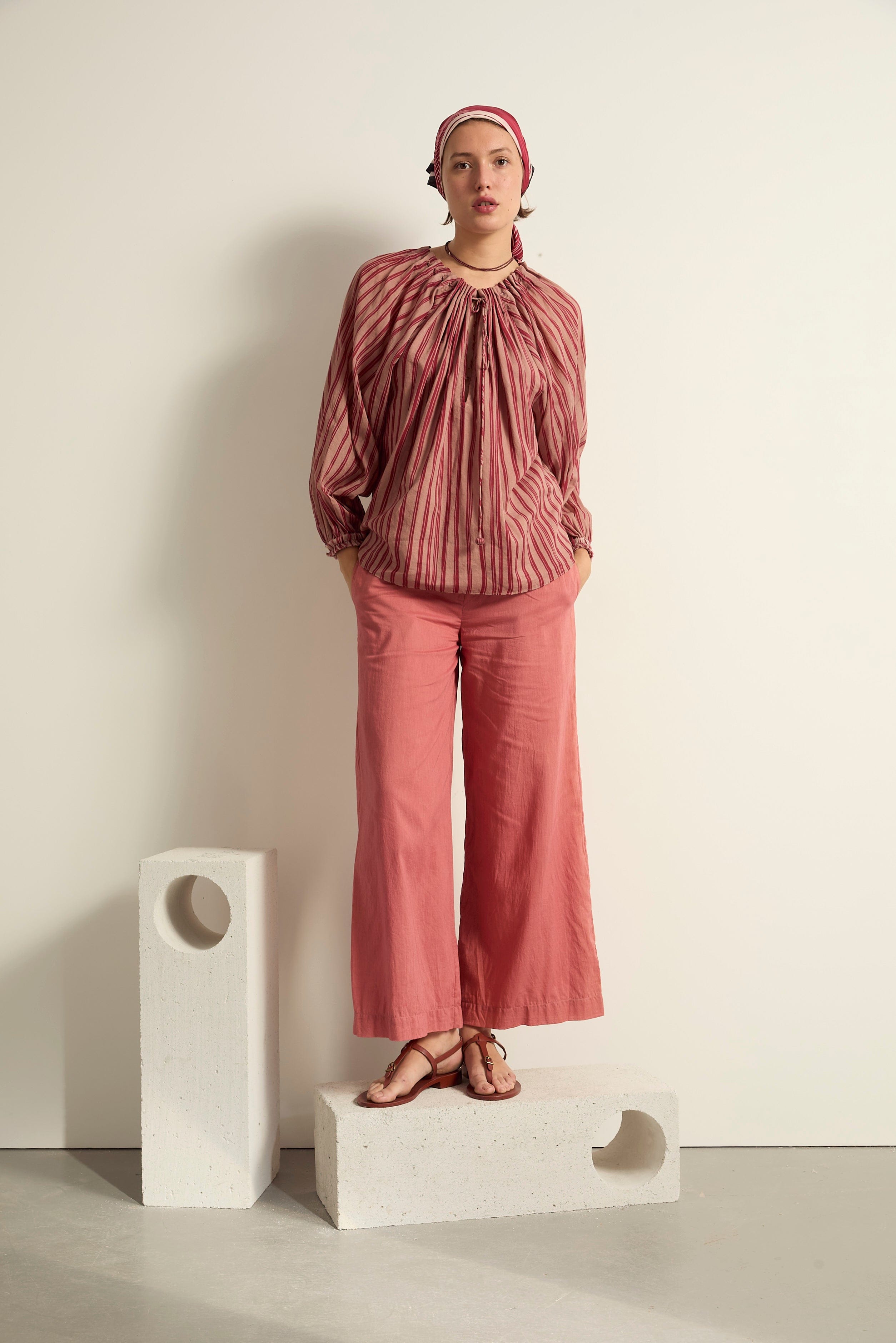 PANTALON ALBA - ROSEWOOD