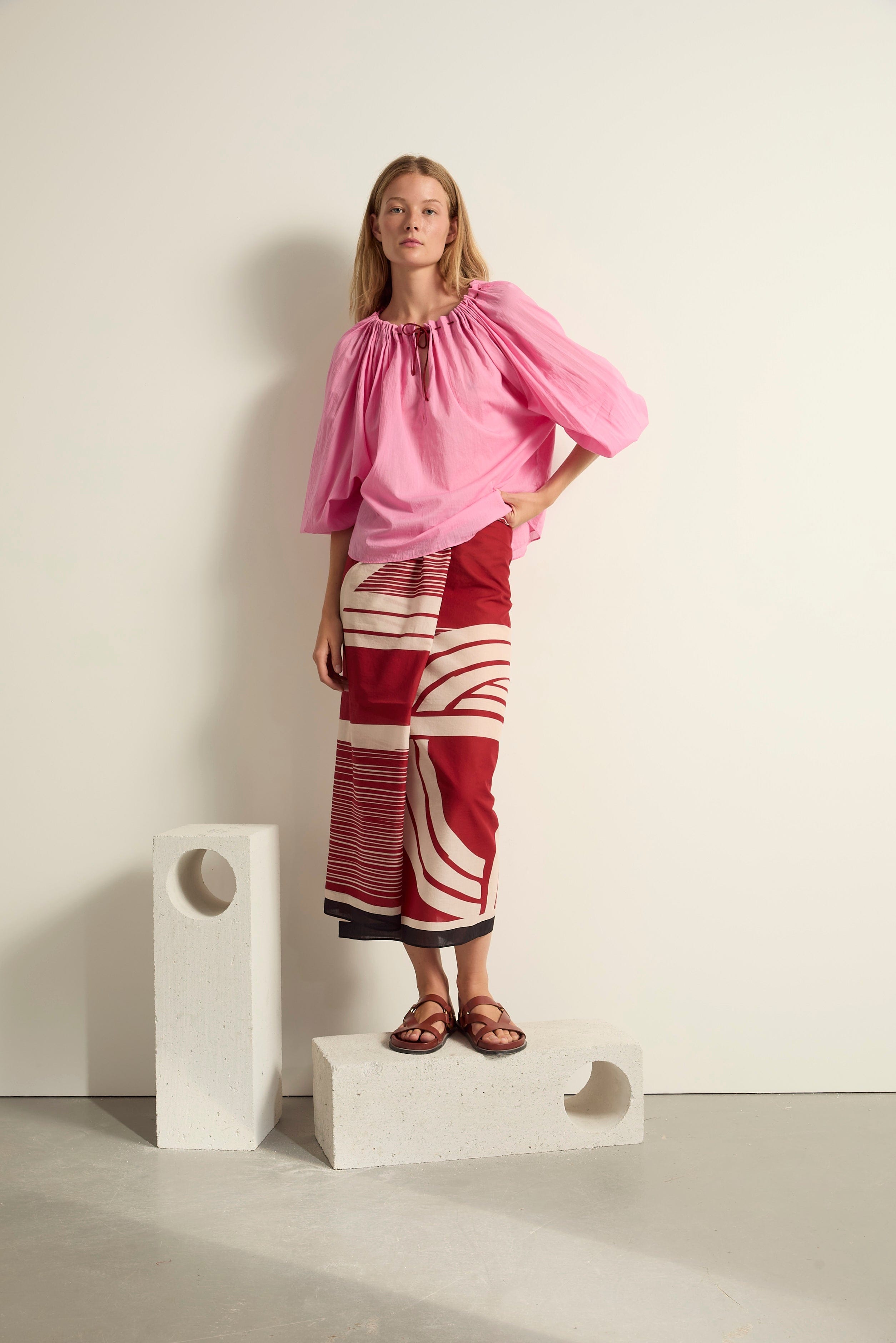 BLOUSE BONO - CANDY PINK