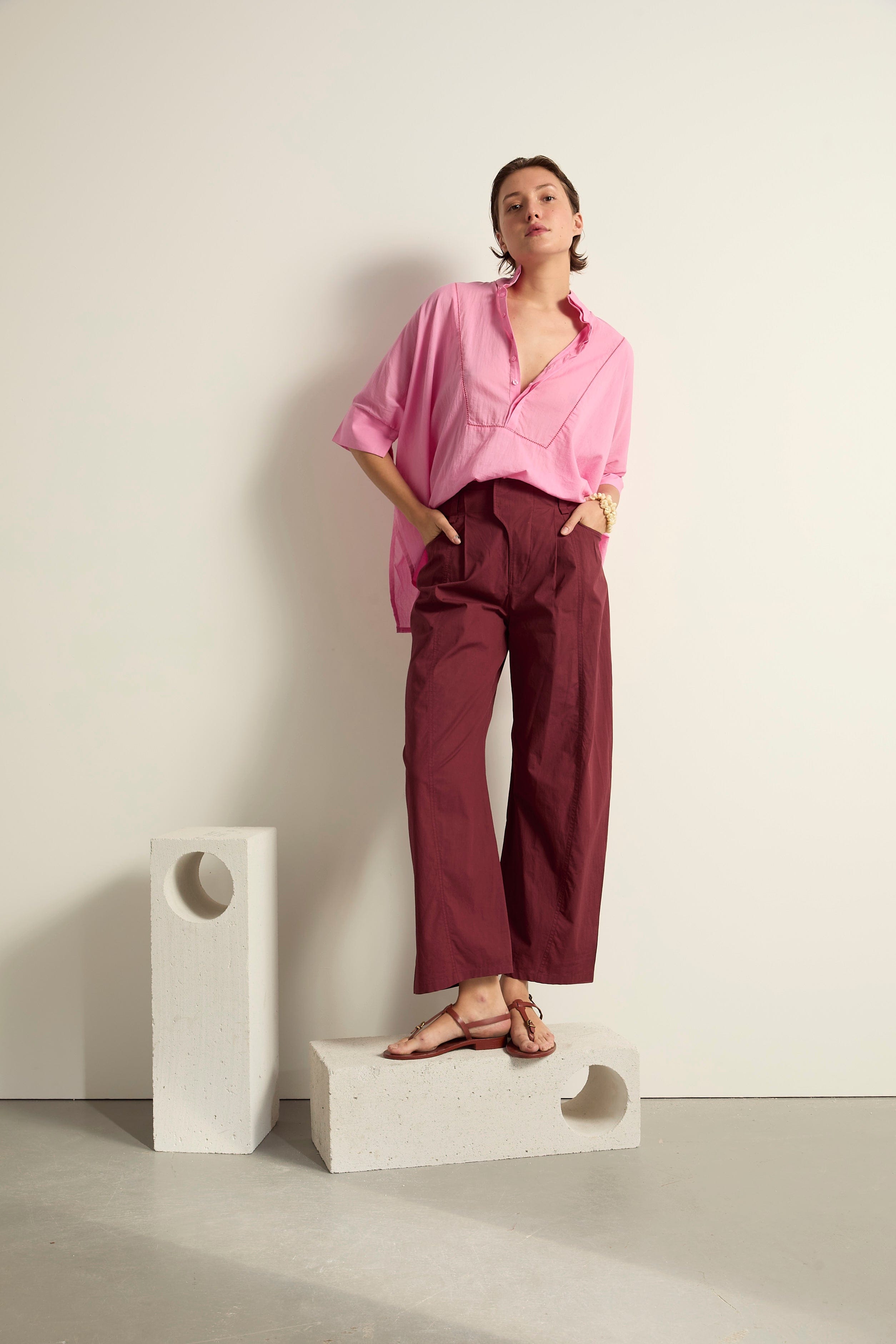 TOP HEDDIE - CANDY PINK