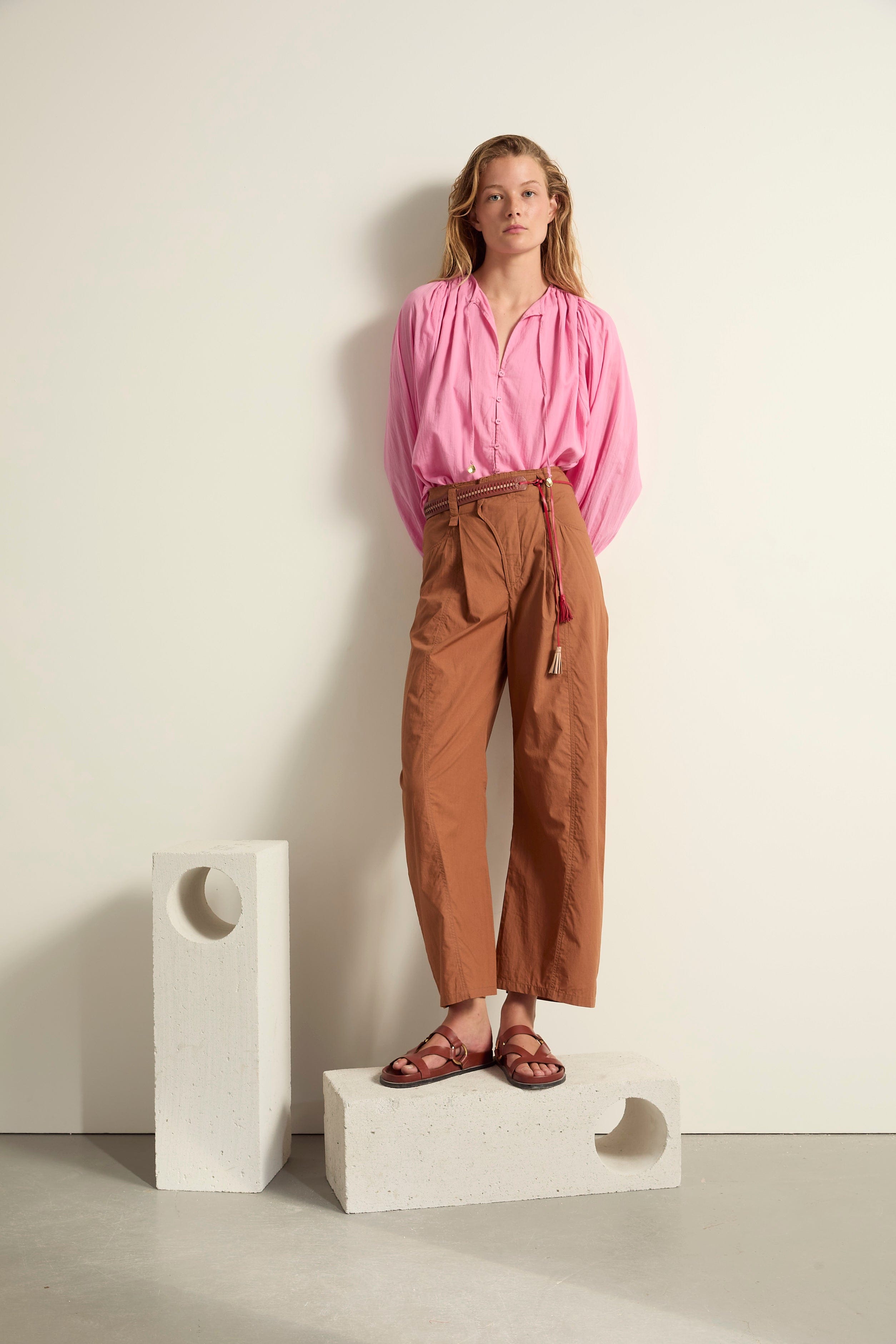 CHEMISE GEORGES - CANDY PINK