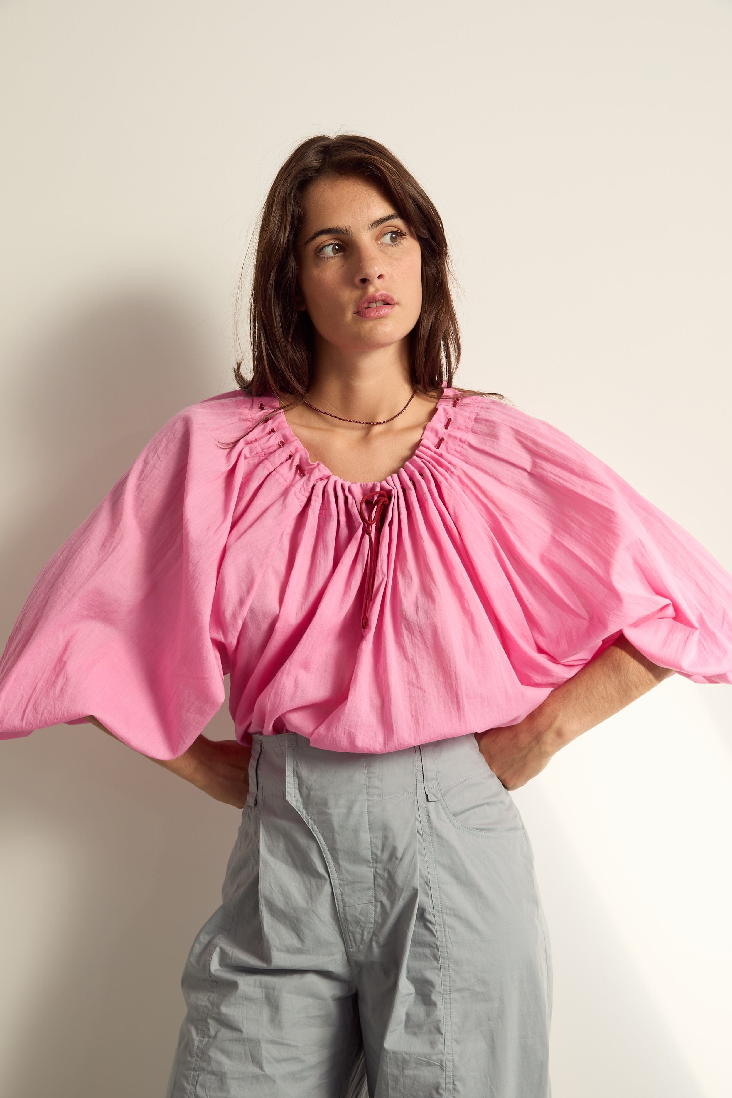 BLOUSE BONO - CANDY PINK
