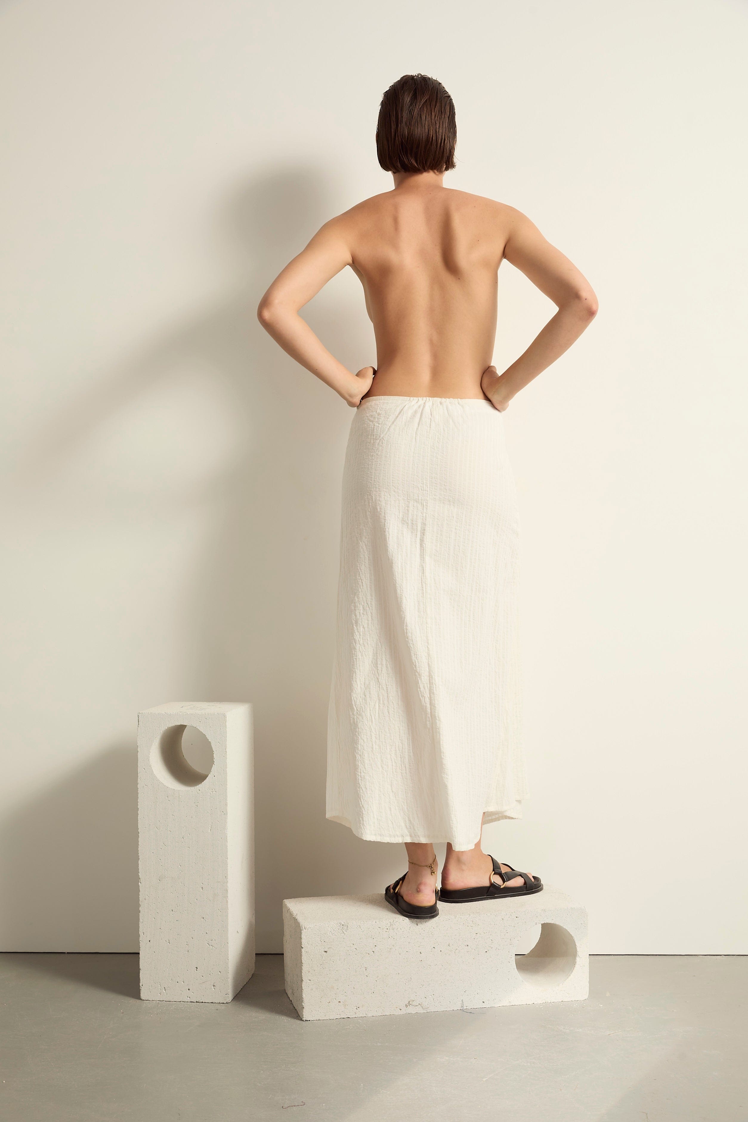 JUPE JULIE - OFF WHITE