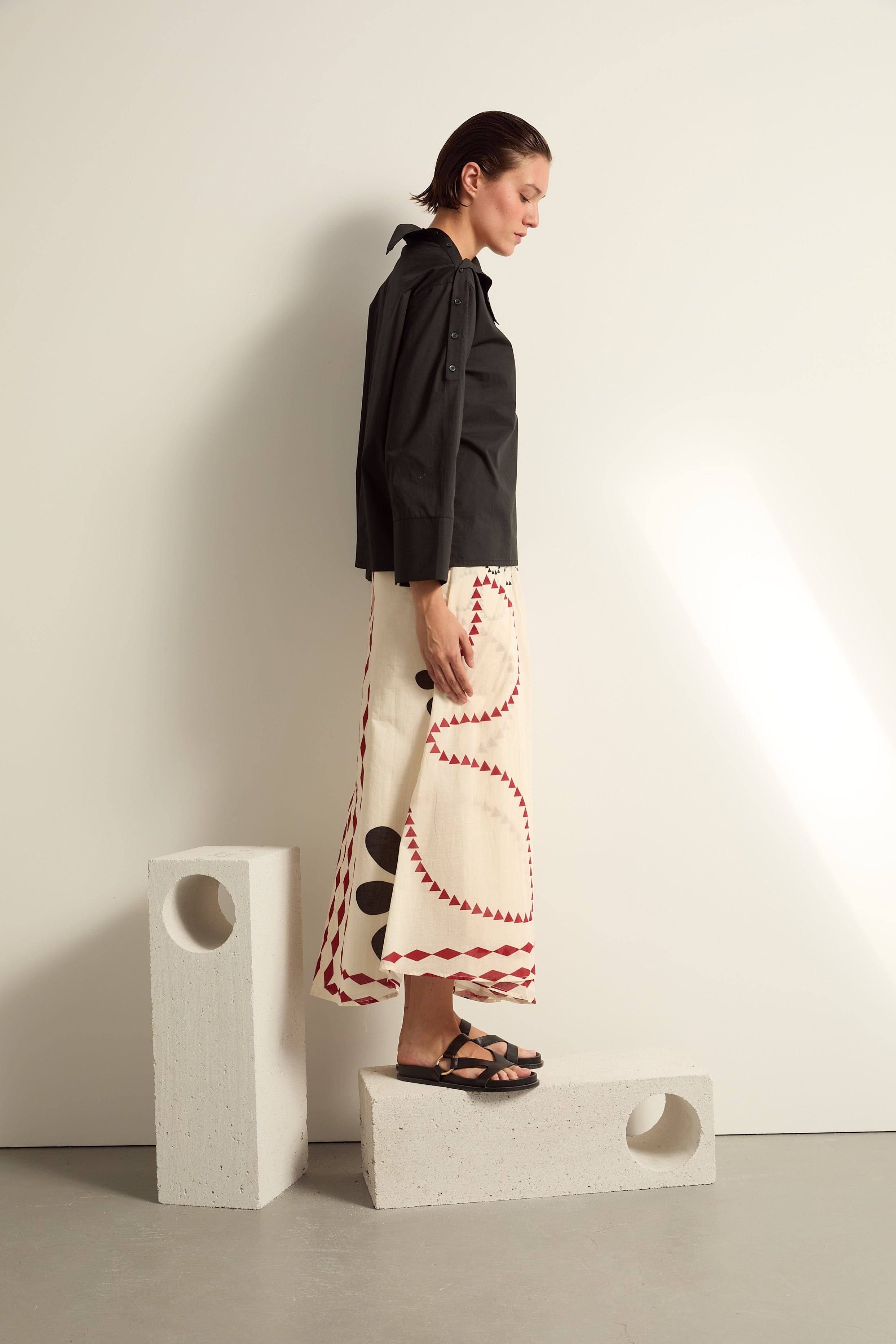 BLOUSE CHRIS - BLACK