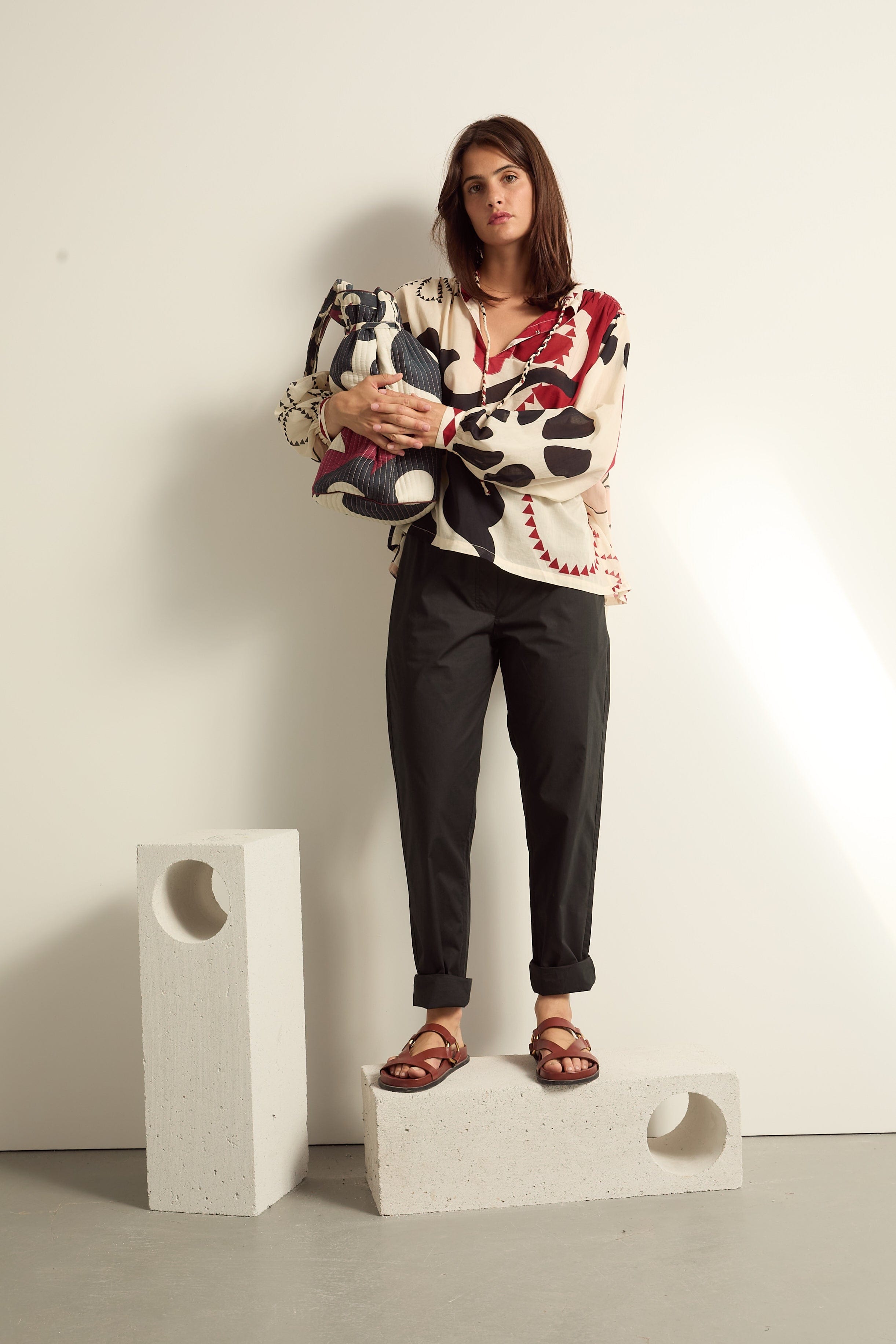 PANTALON ANGIE POP - BLACK