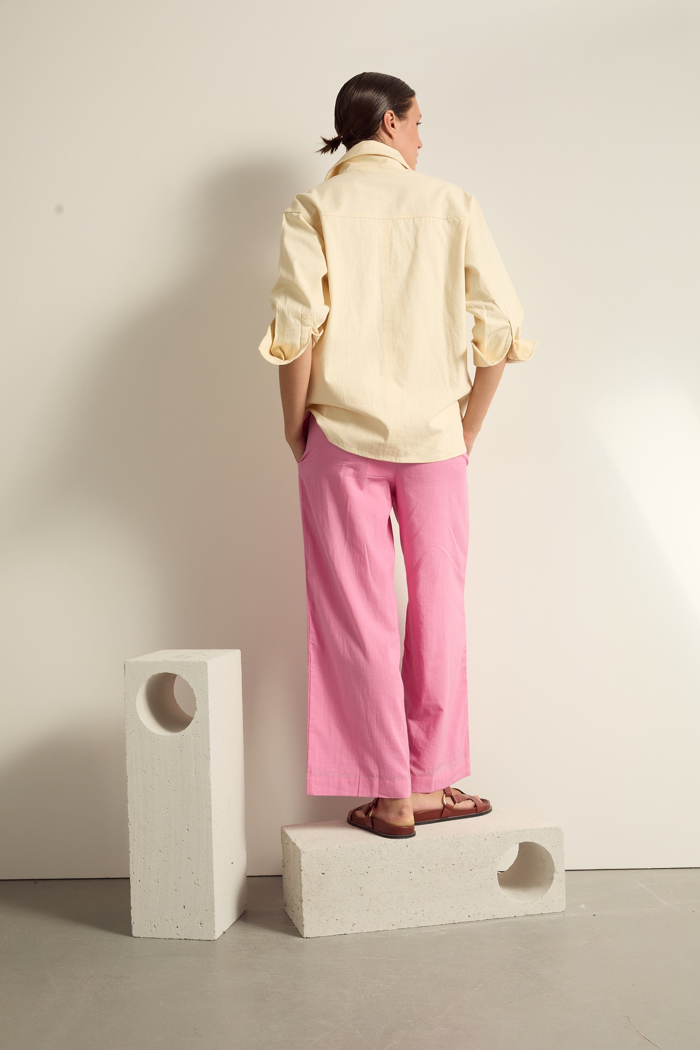 PANTALON ALBA - CANDY PINK