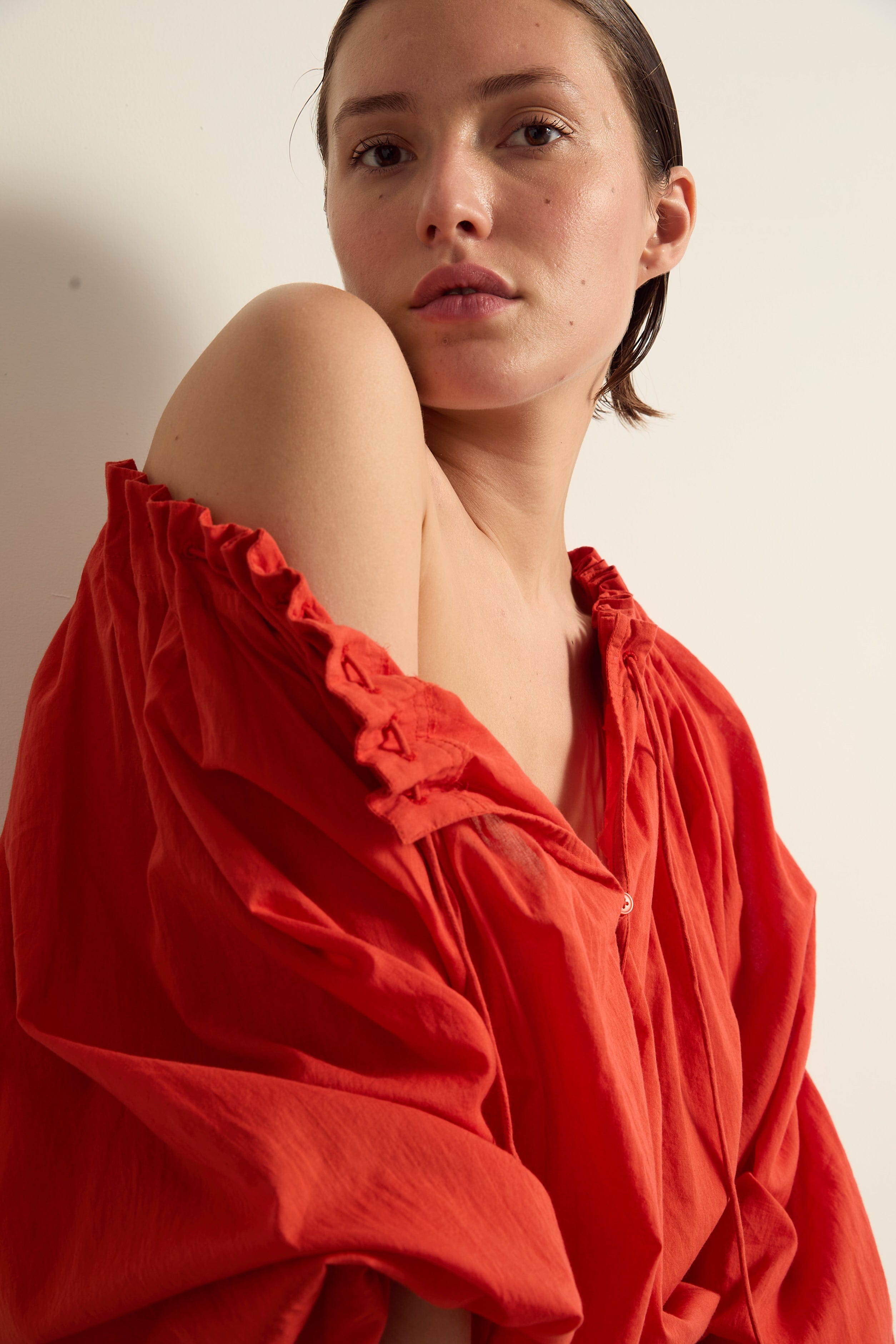 BLOUSE BONO - CORAIL