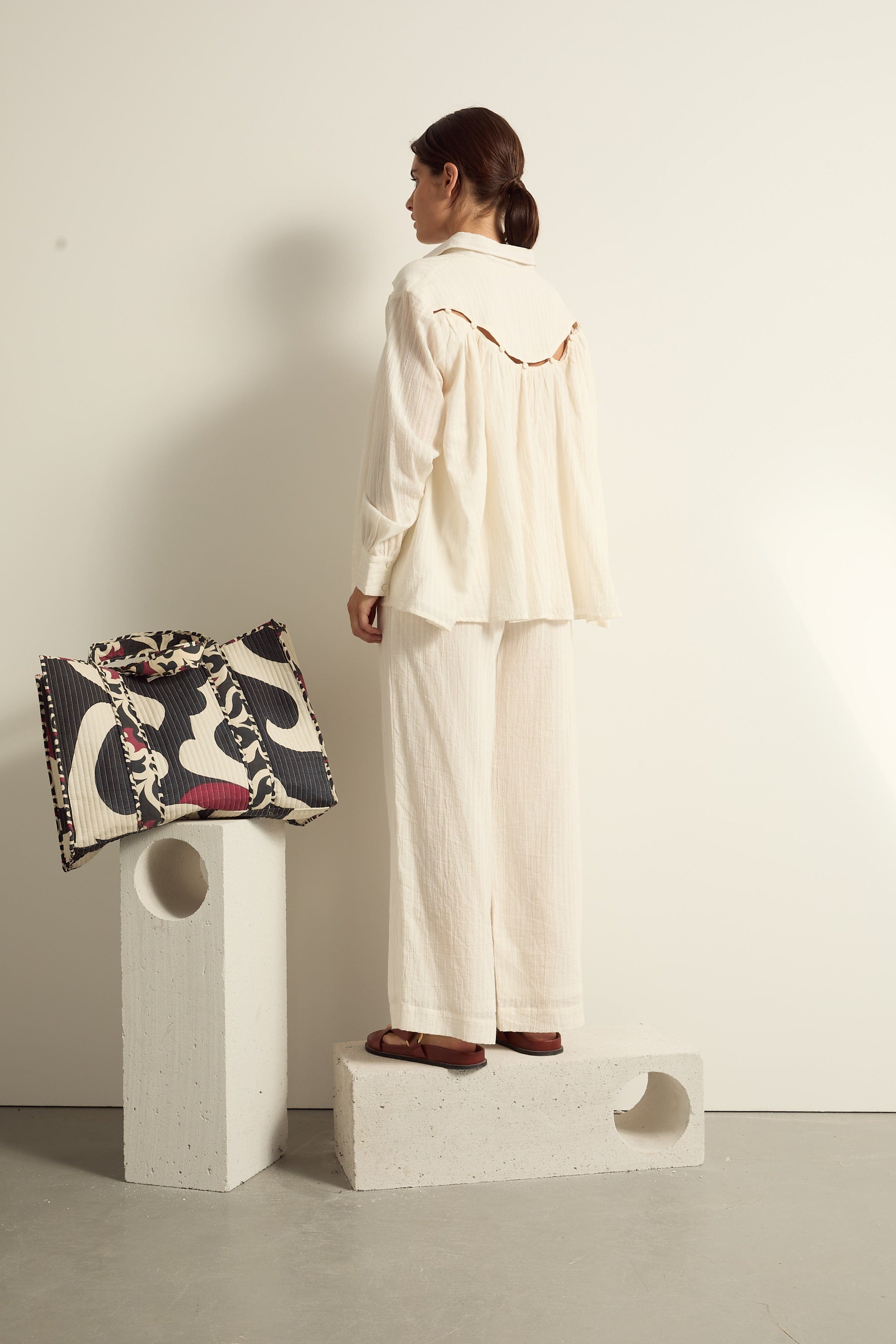 PANTALON ALBA - OFF WHITE