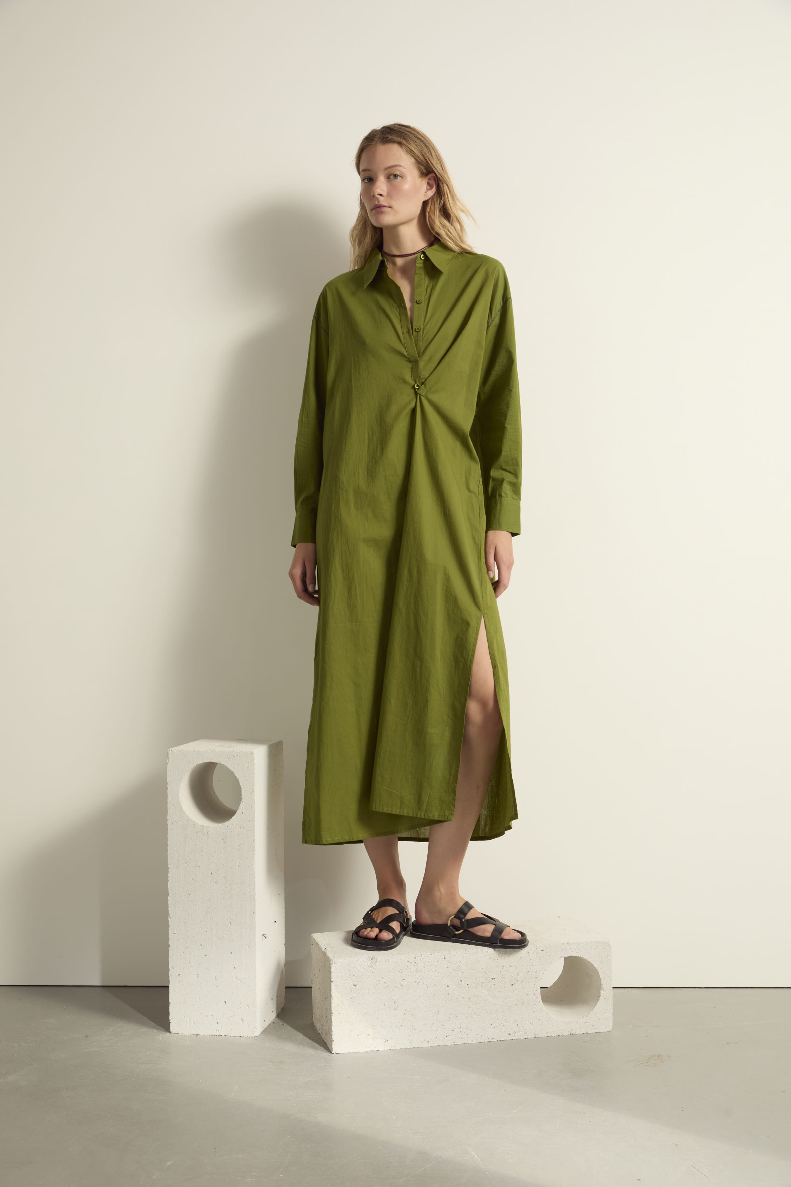ROBE ATHENA - GREEN TEA