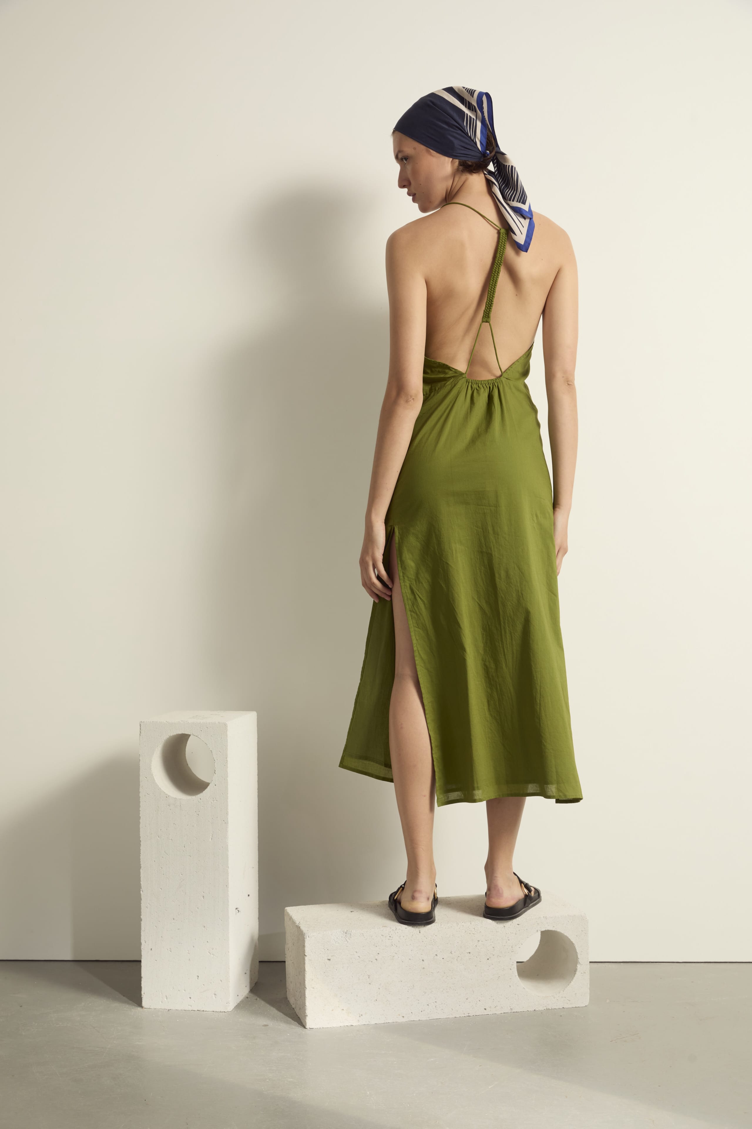 ROBE ABBIE - GREEN TEA