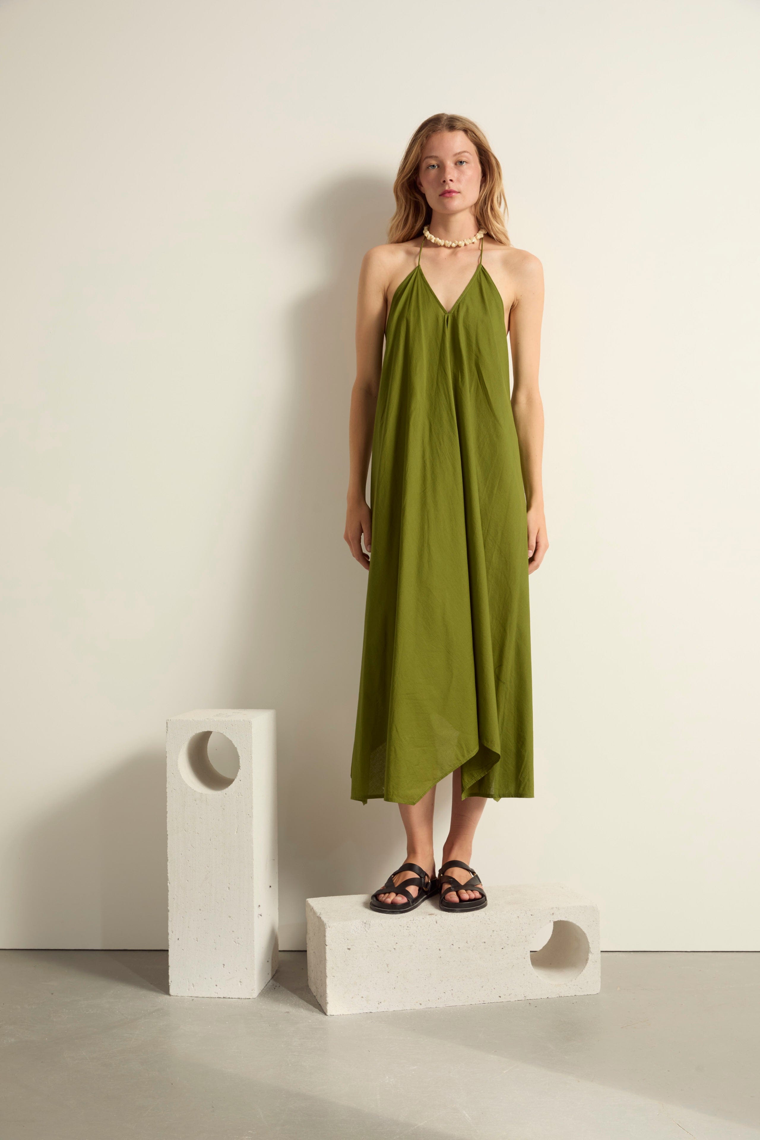 ROBE IVINA COTON - CANDY PINK