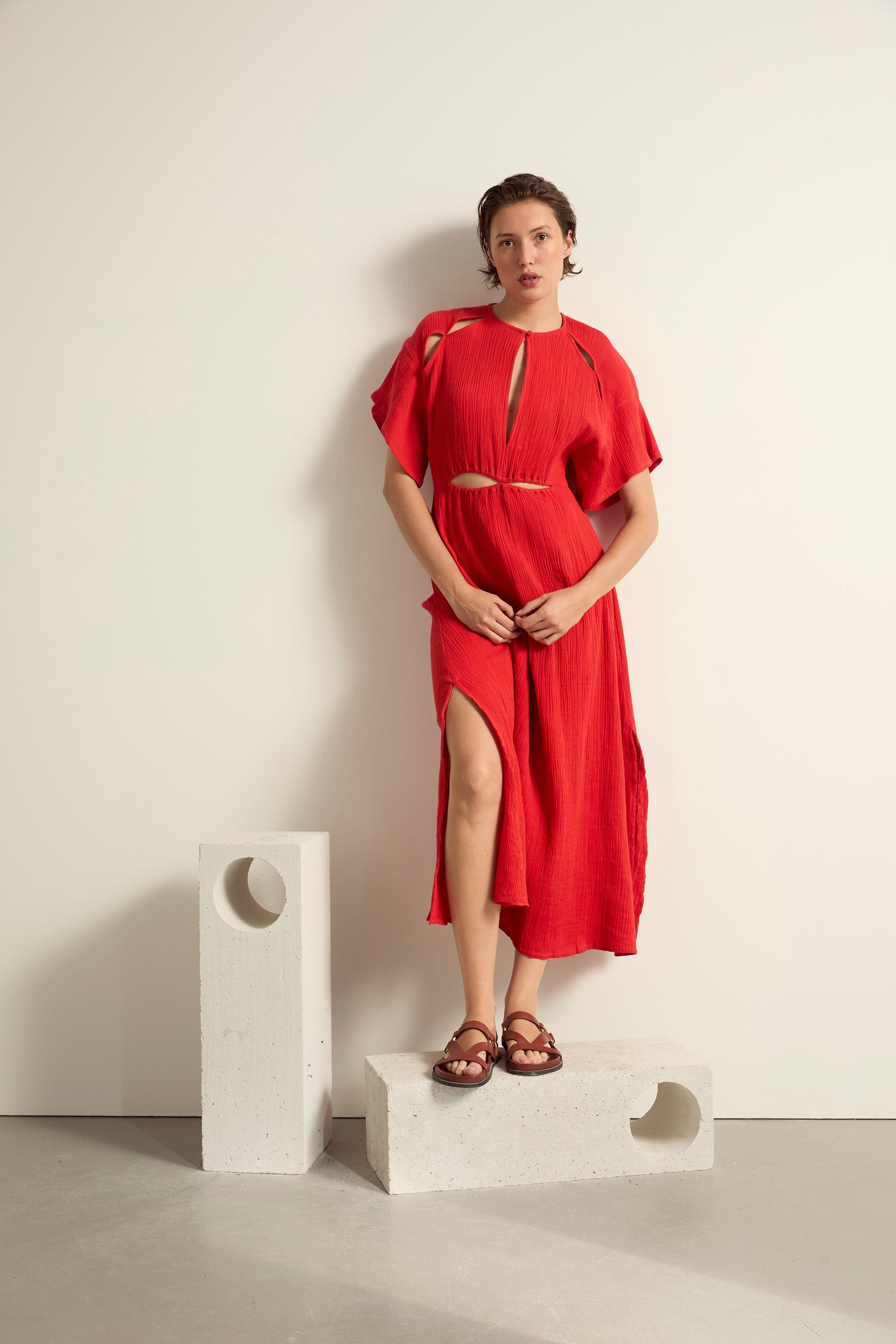 ROBE APPOLINE - CORAIL