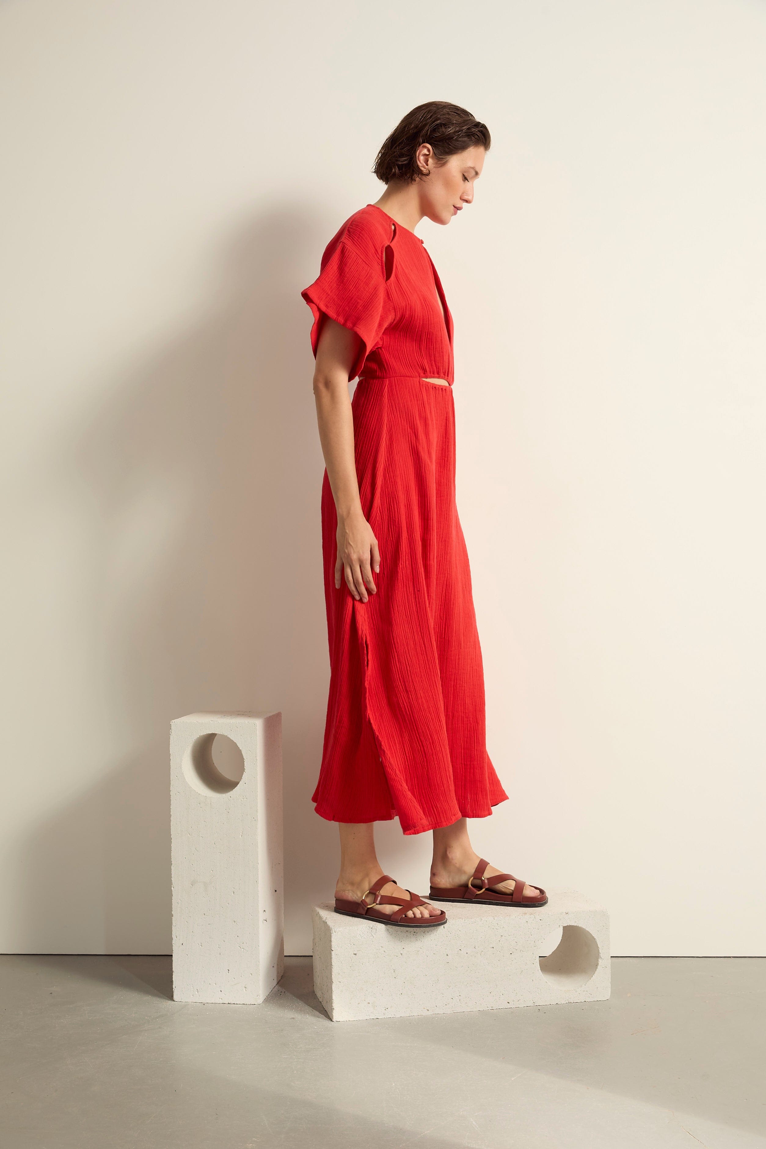 ROBE APPOLINE - CORAIL