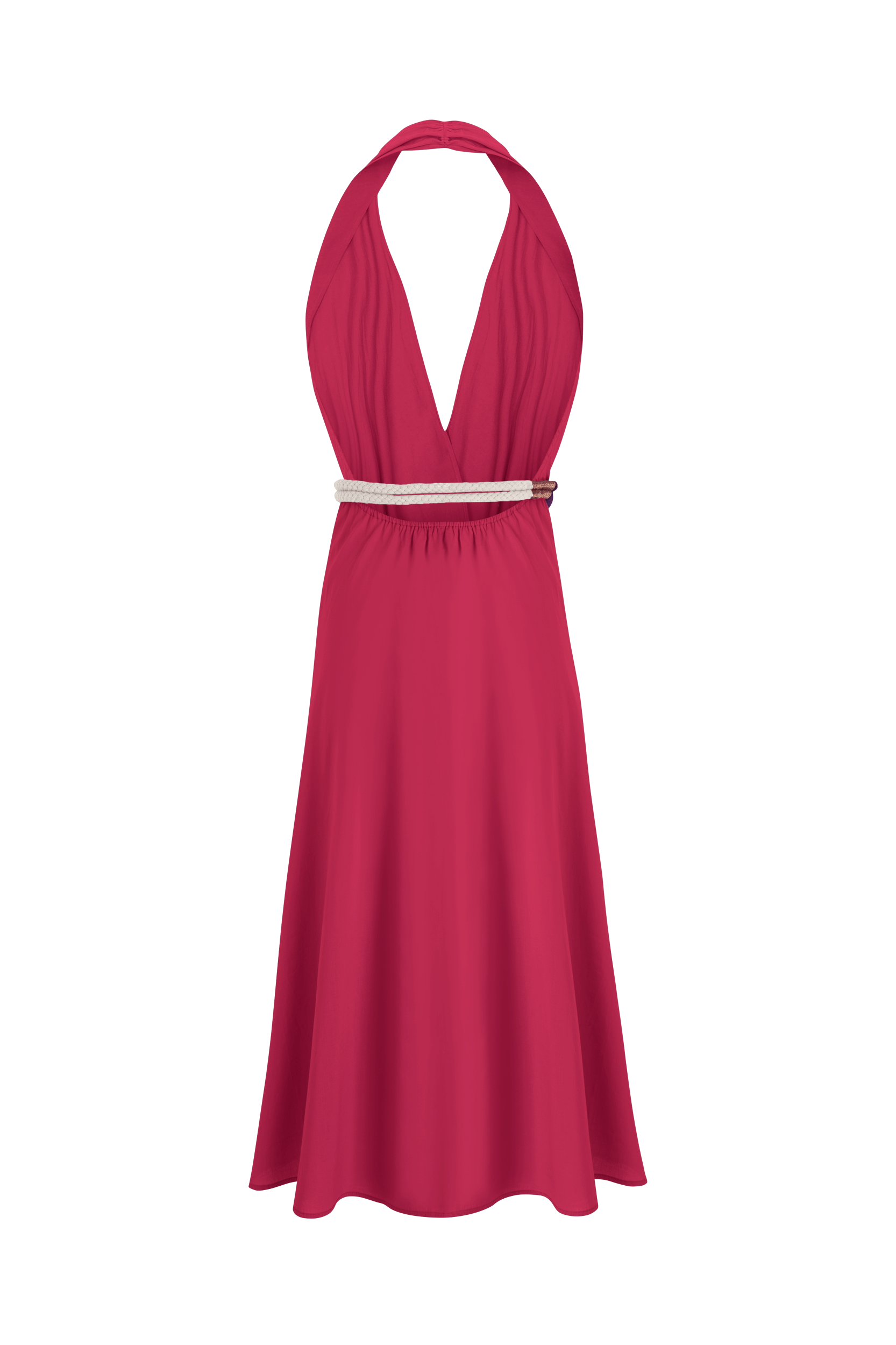 ROBE PARÉO MALIN MI-LONG ALINE - CAMELIA