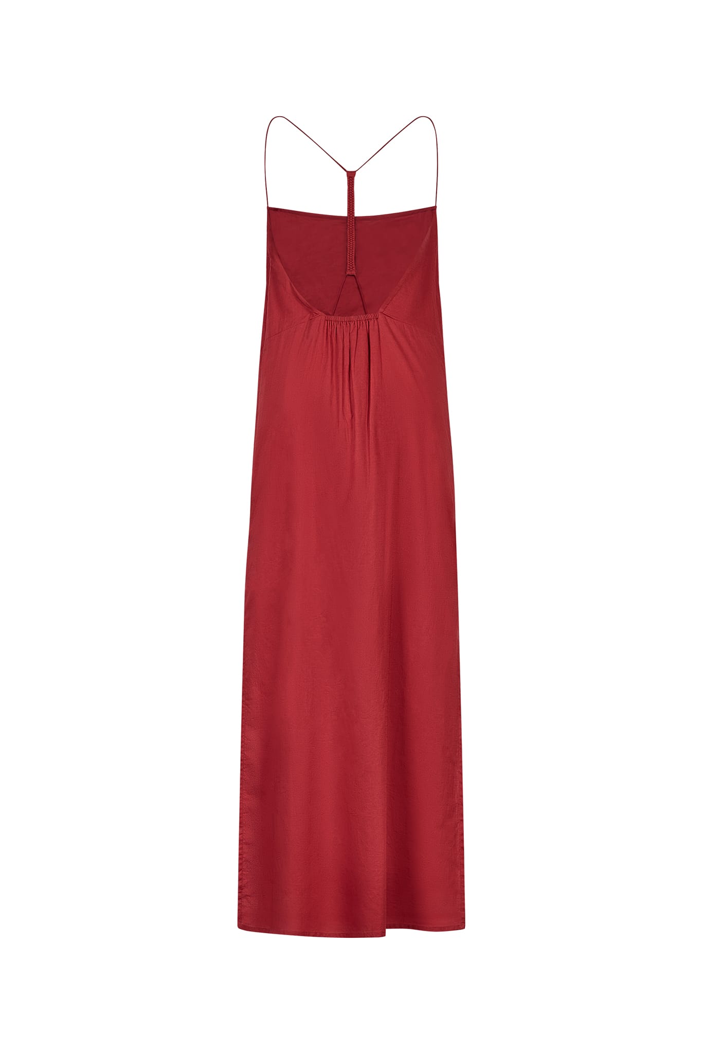 ROBE ABBIE - RED WINE