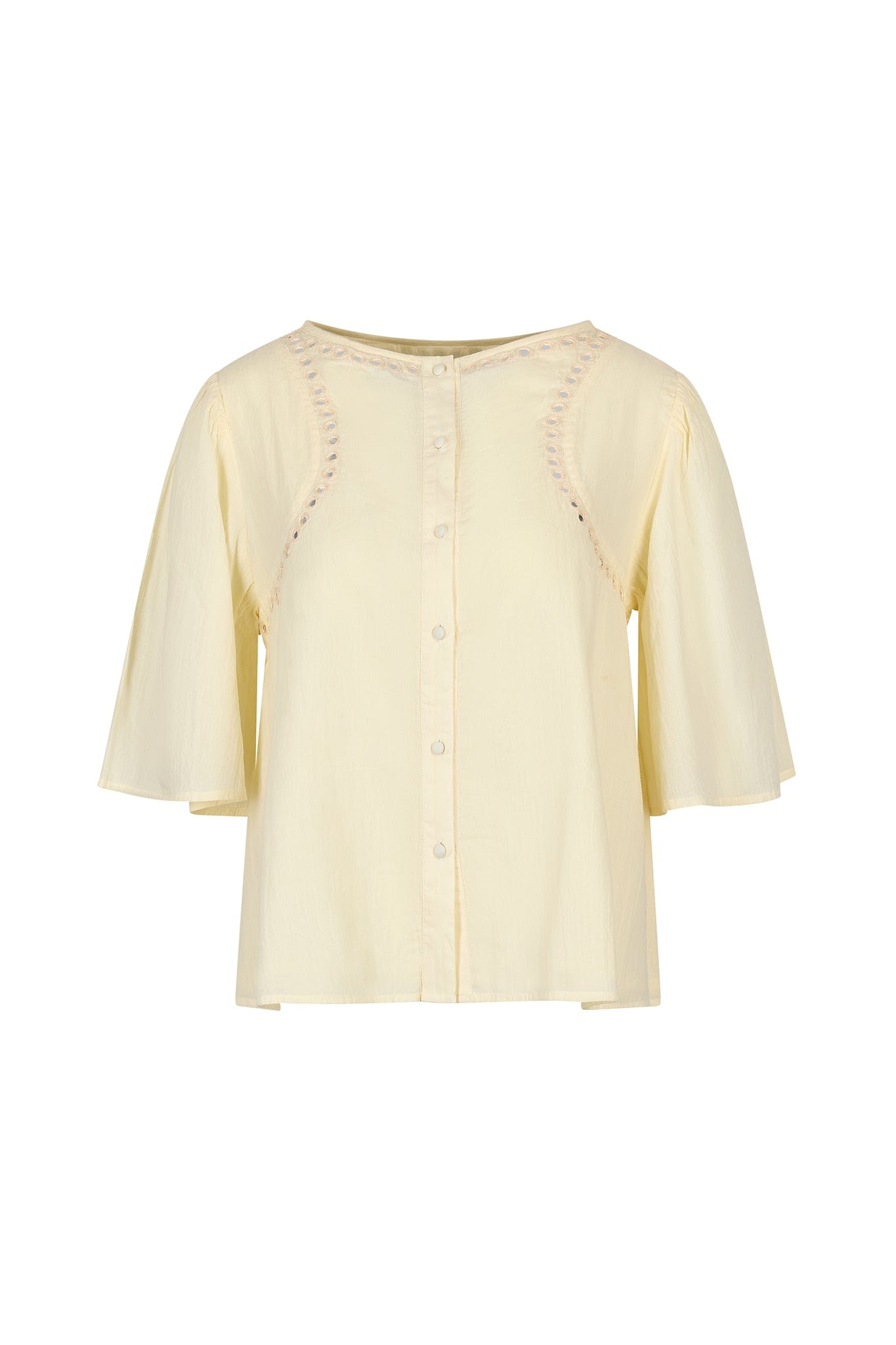 BLOUSE NAVOJI - BUTTER