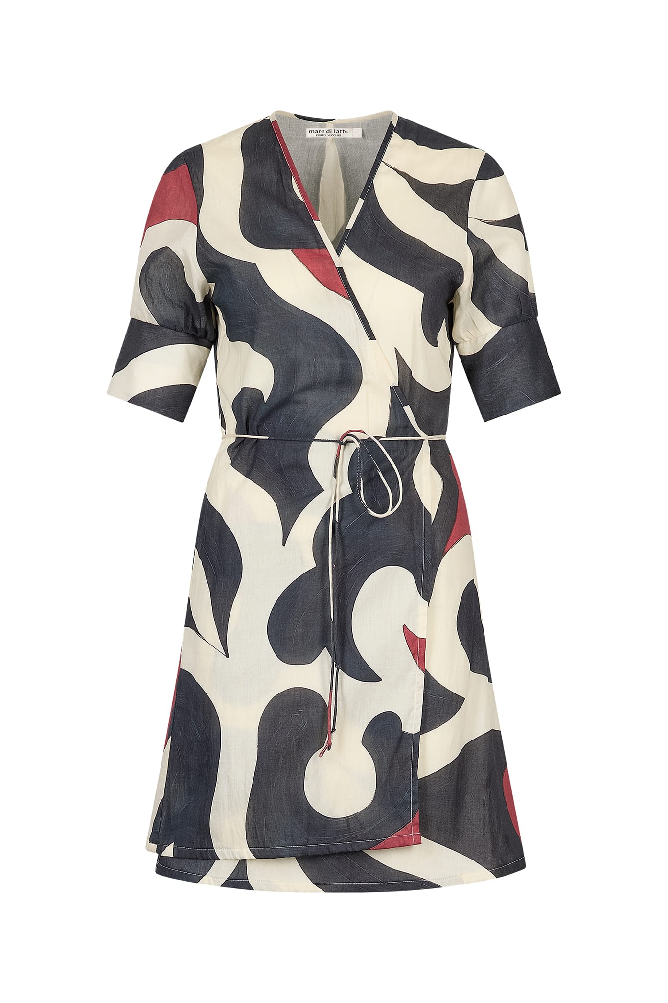 ROBE COURTE LISE IMPRIME RODEO - BLACK