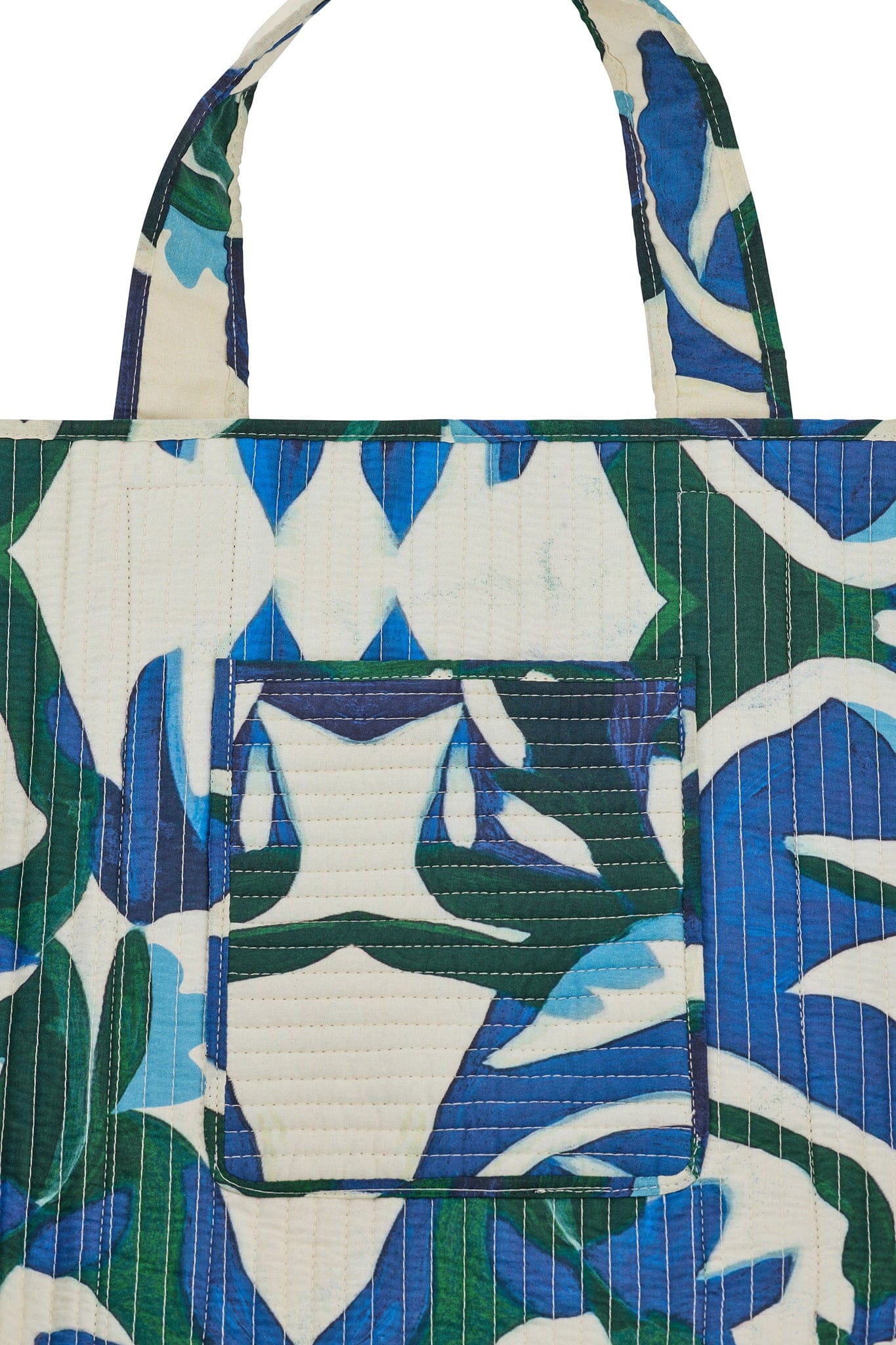 DAY BAG IMPRIME CACTUS - LAPIS BLUE
