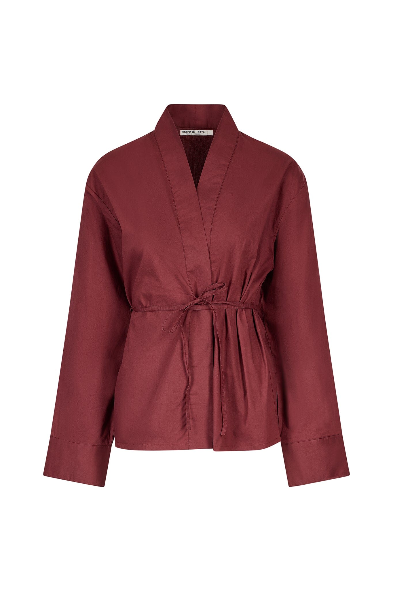 BLOUSE NINE - BURGUNDY