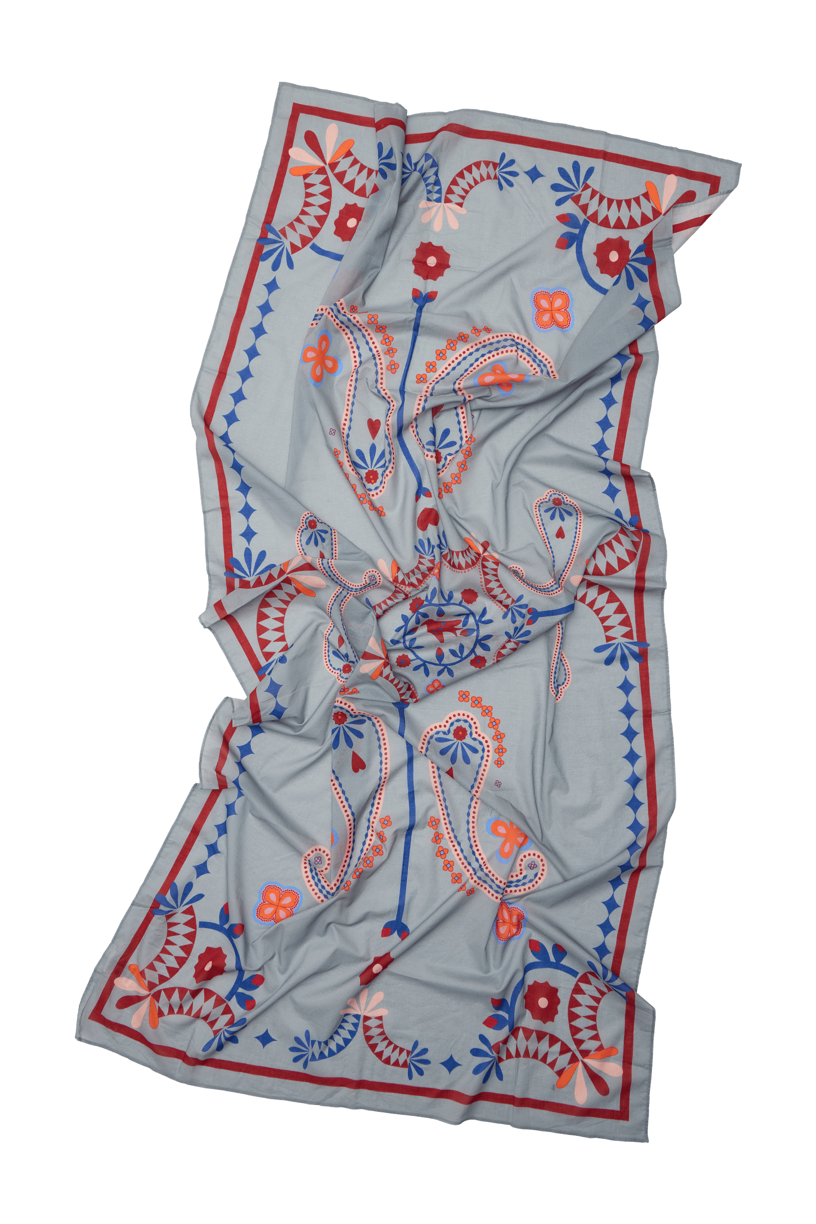 ETOLE IMPRIME BLOSSOM - MINERAL BLUE