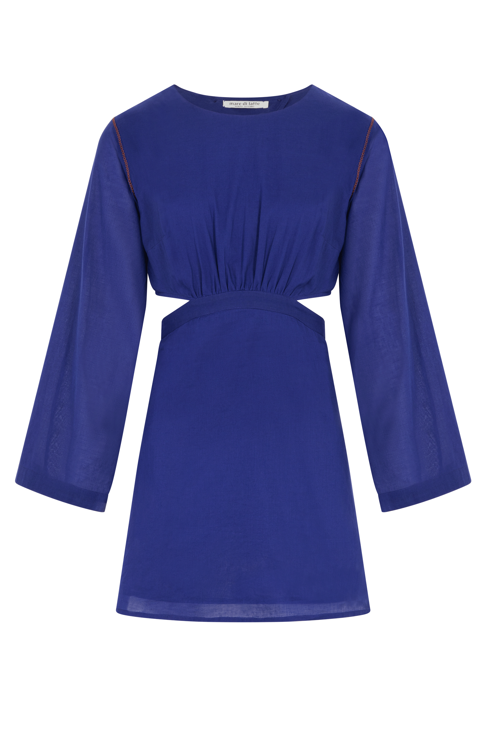 ROBE COURTE MOLLY - PURPLE BLUE