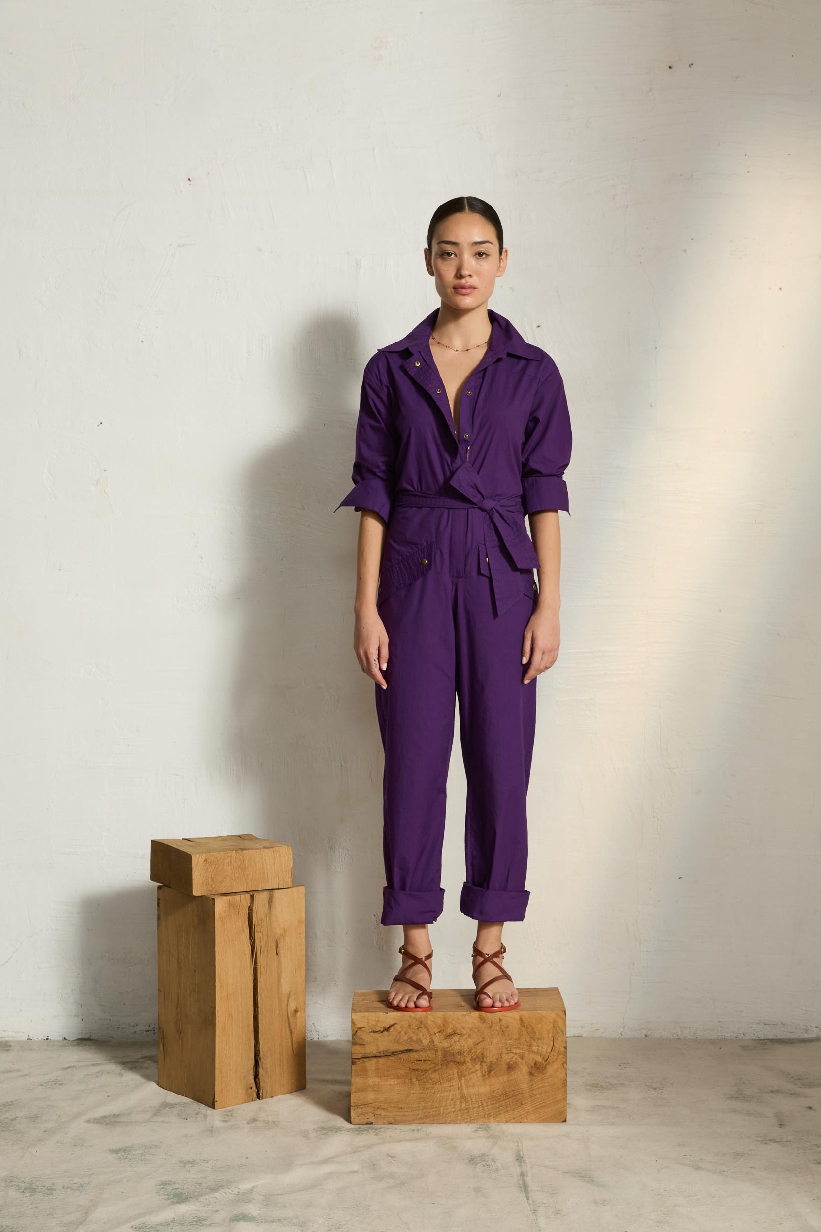SOLAL JUMPSUIT - ULTRA VIOLET