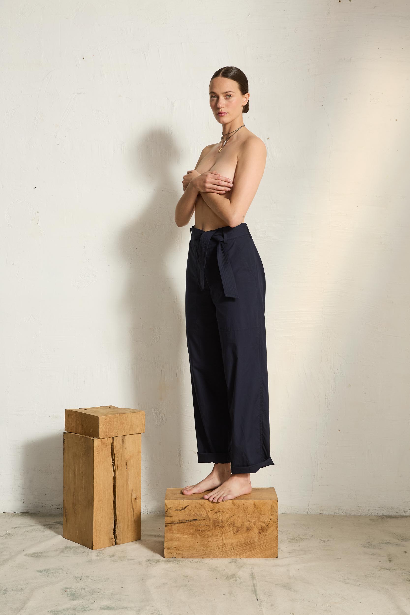 MARCO PANTS - DELHI BLUE