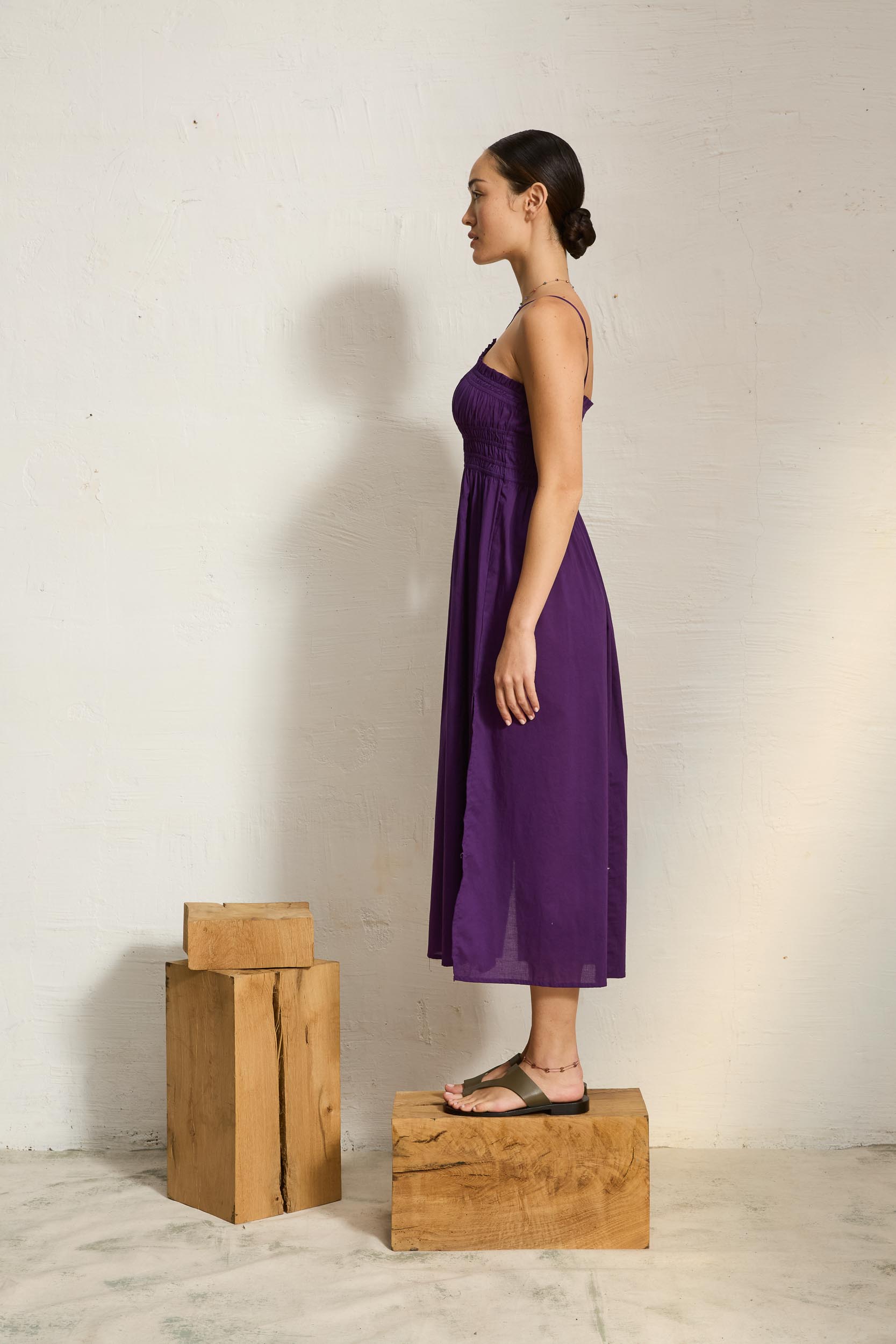 MORGANE DRESS - ULTRA VIOLET