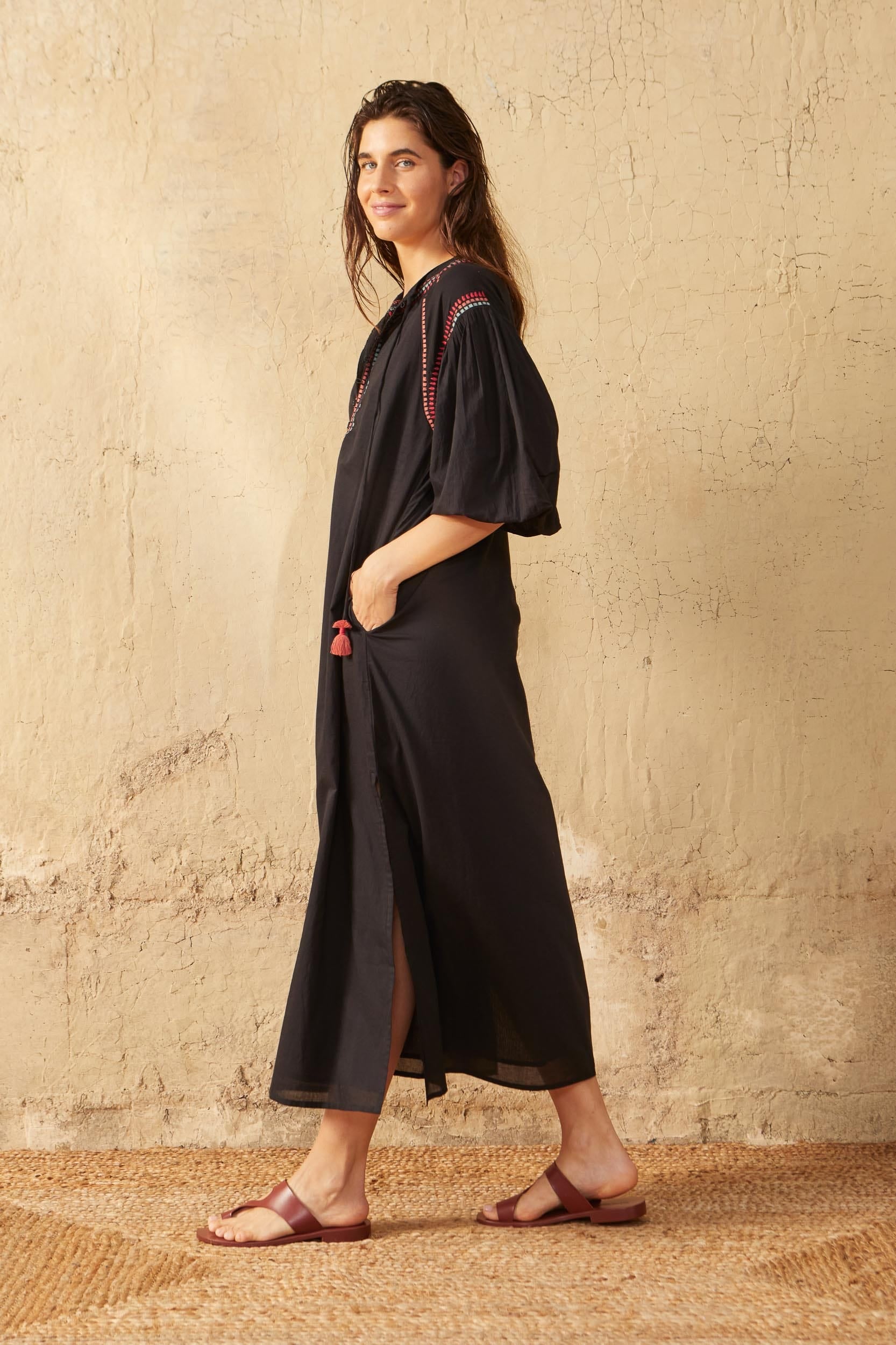 ROBE KRISTI MATRIOCHKA - WHITE