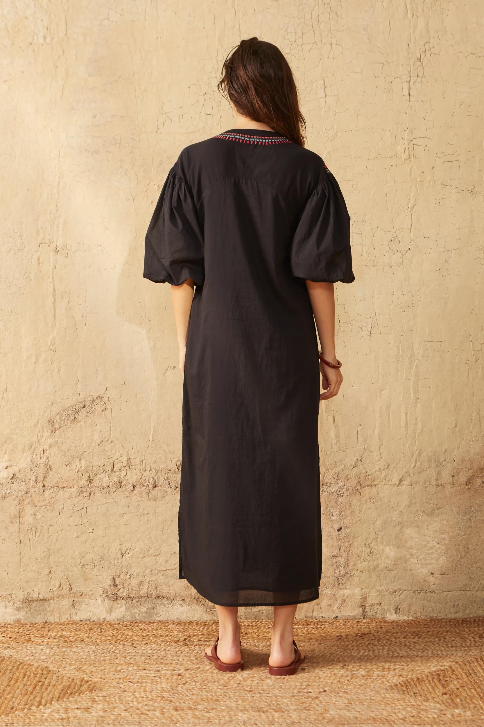 ROBE KRISTI MATRIOCHKA - WHITE