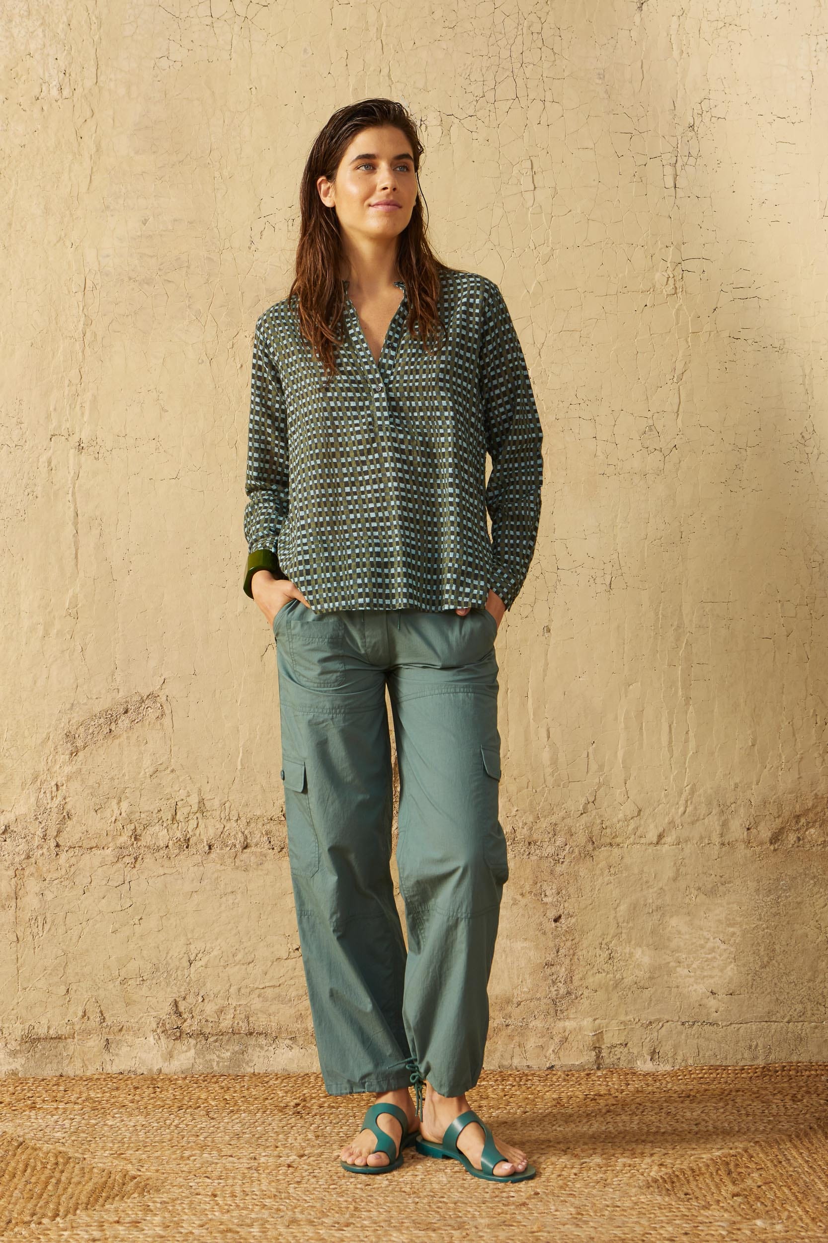 PANTALON MARIN - ASPEN GREEN