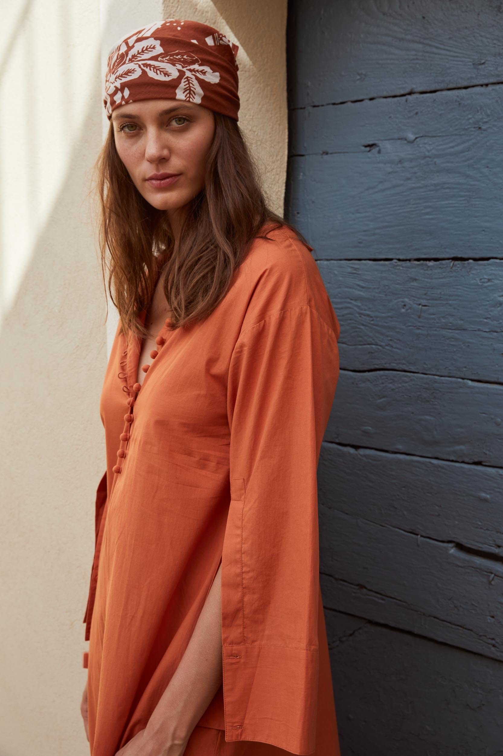 ROBE MATHILDE - APRICOT