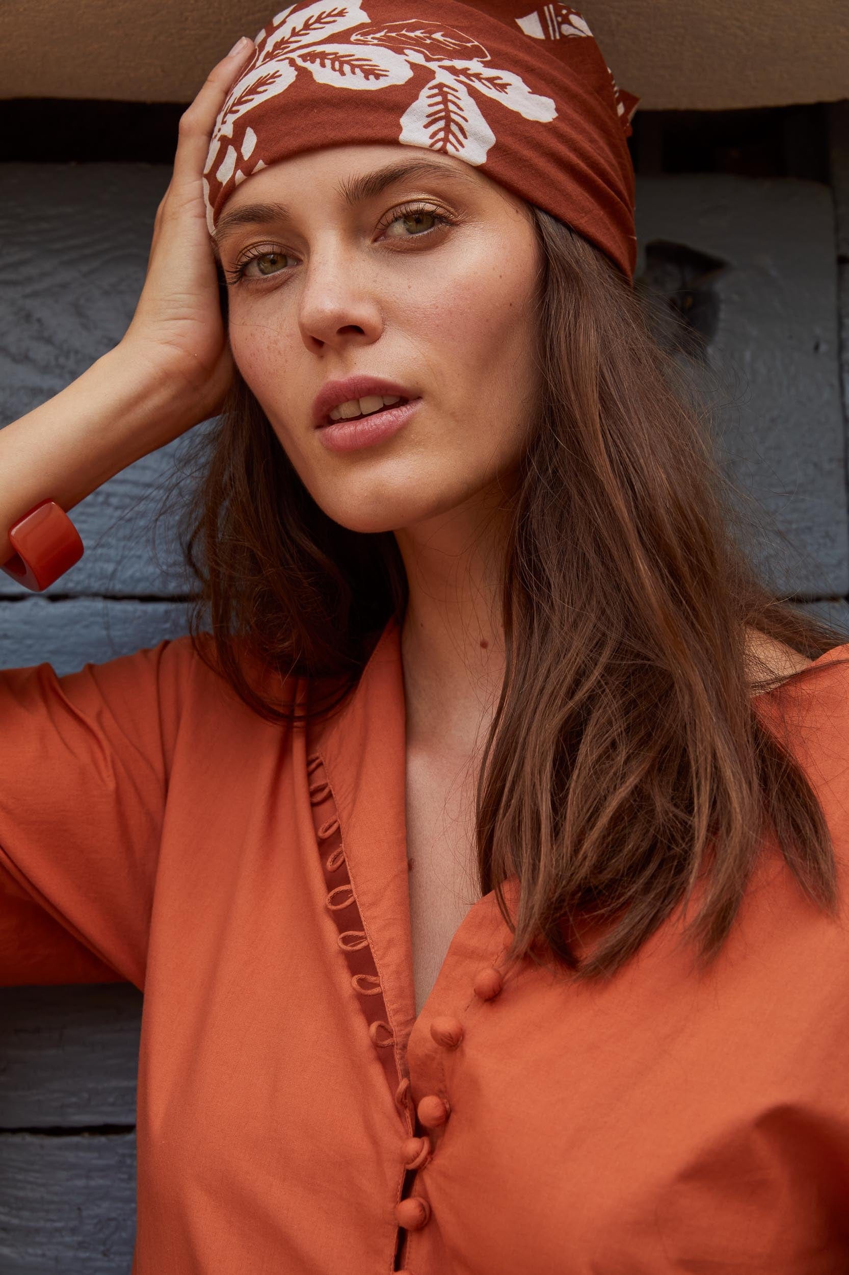 ROBE MATHILDE - APRICOT