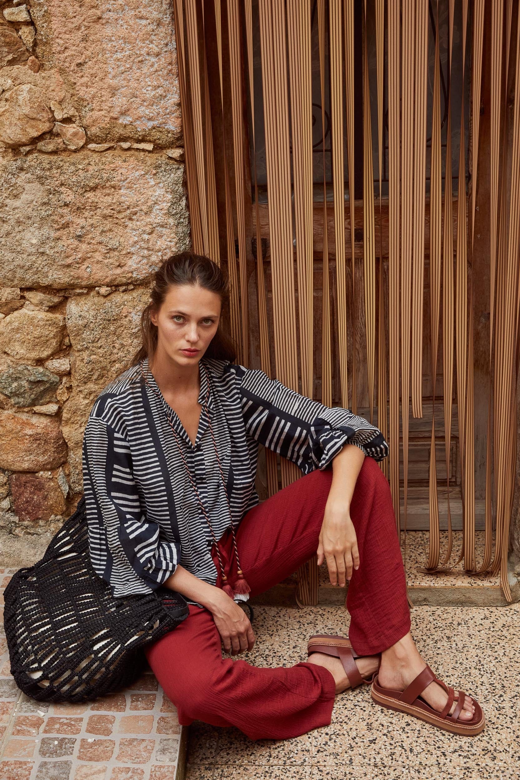 ANGELA TROUSERS - MORDORE