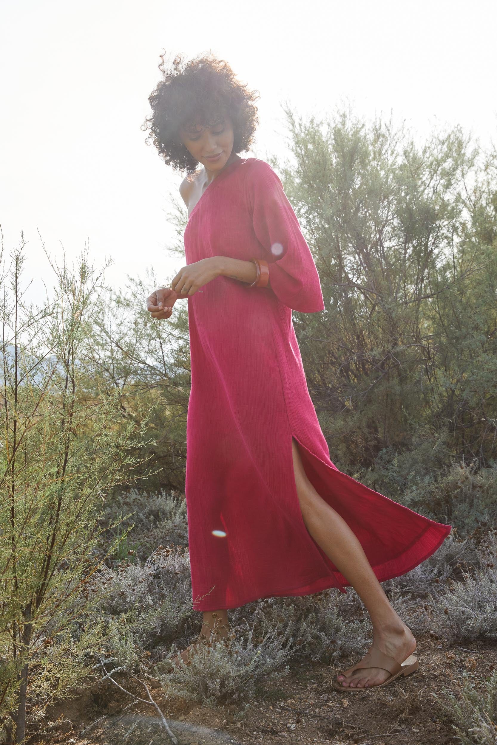 CHIRAZE DRESS - PAPRIKA