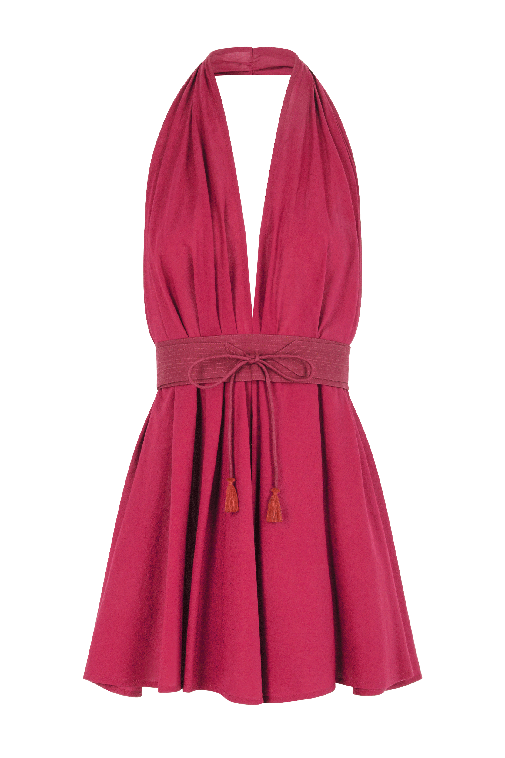ROBE PARÉO MALIN COURT AVA - CAMELIA