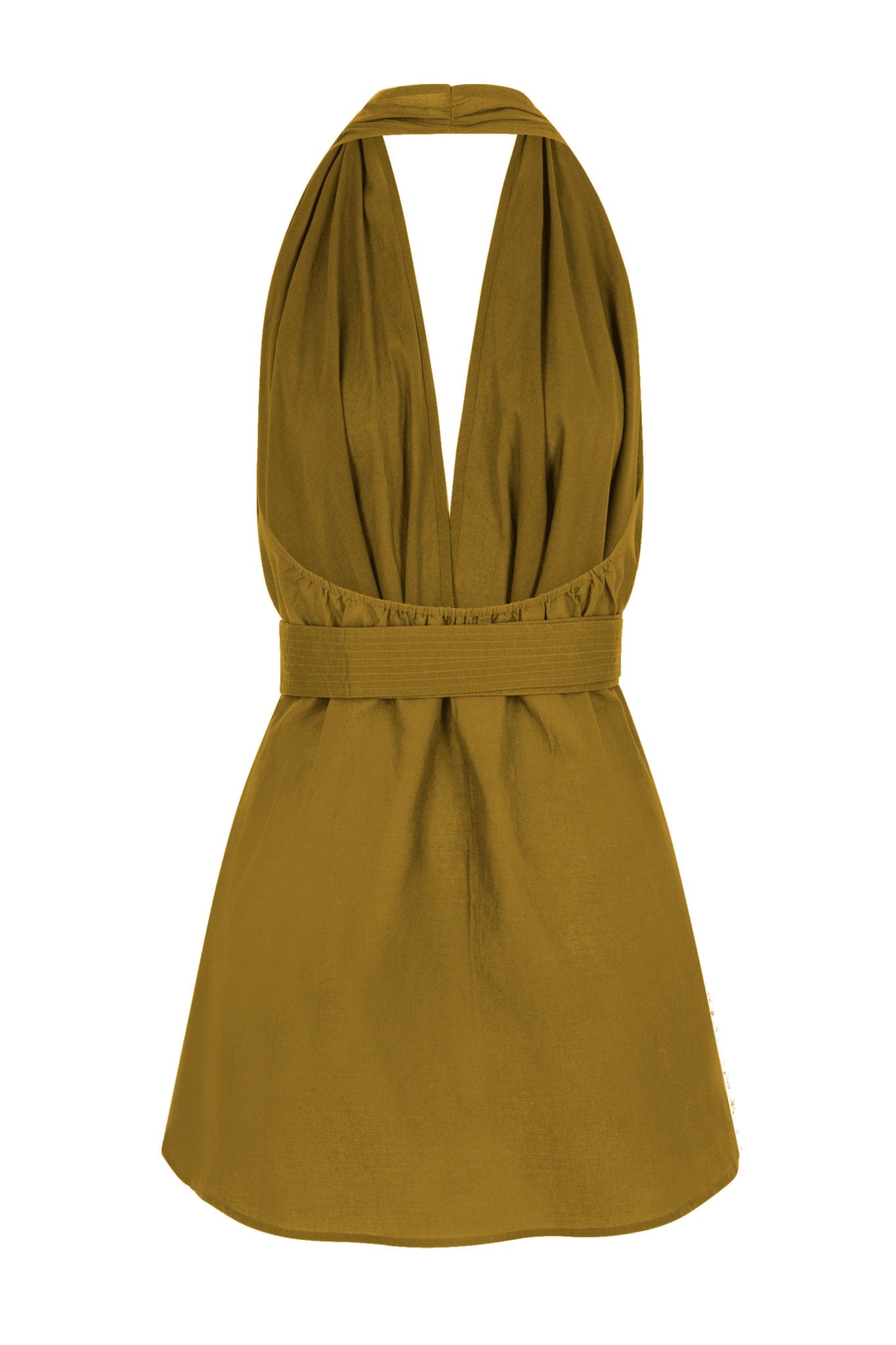 ROBE PARÉO MALIN COURT AVA - DARK AMBER
