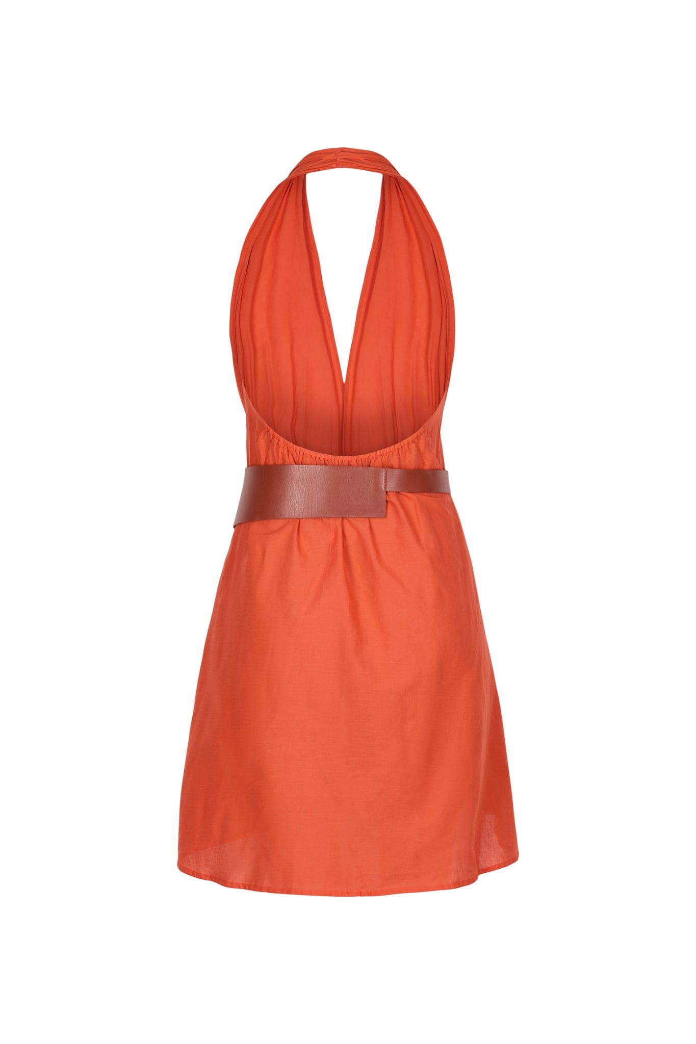ROBE PARÉO MALIN COURT AVA - REDCLAY