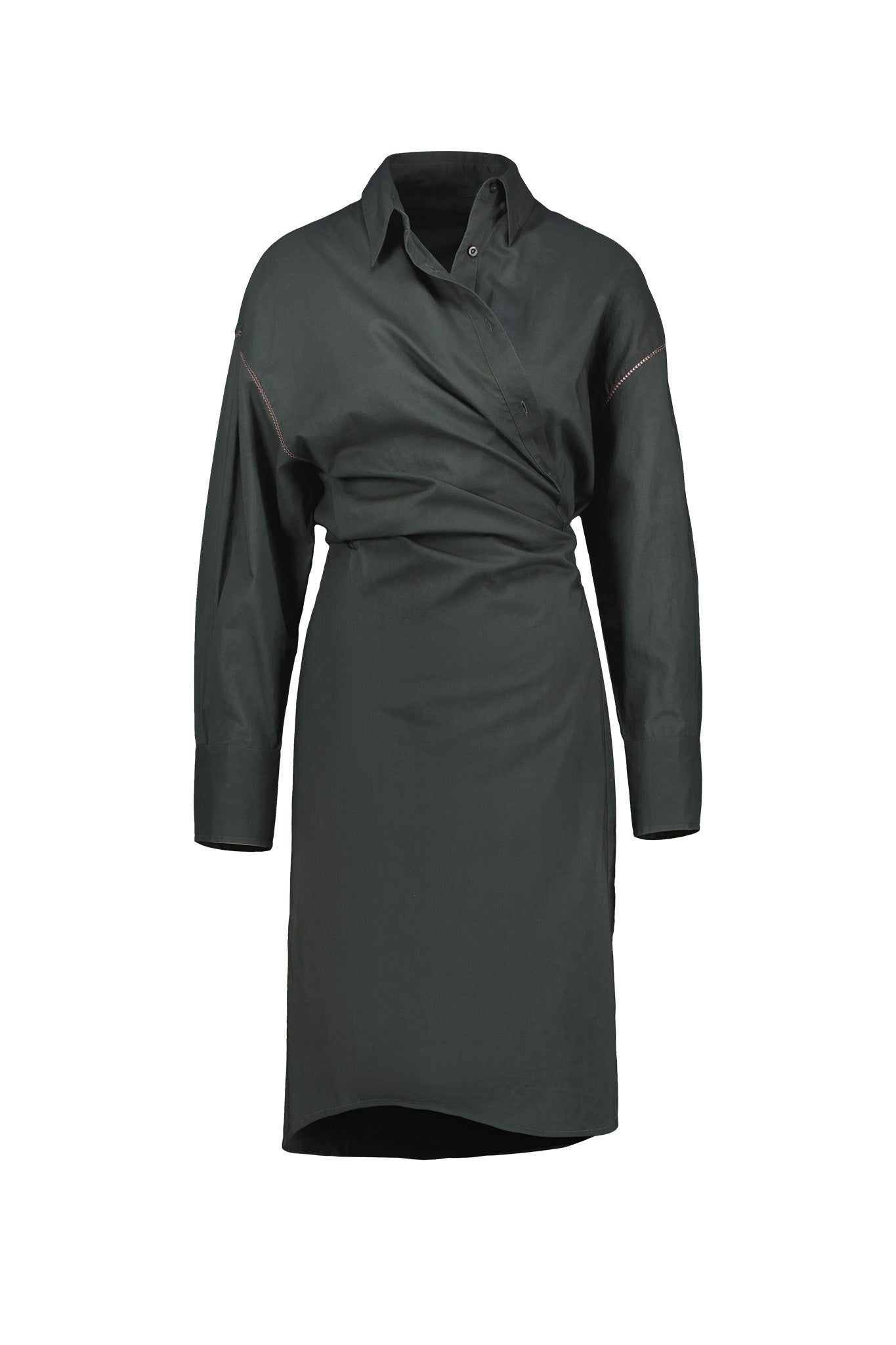 ROBE LILY LONG - ARDOISE