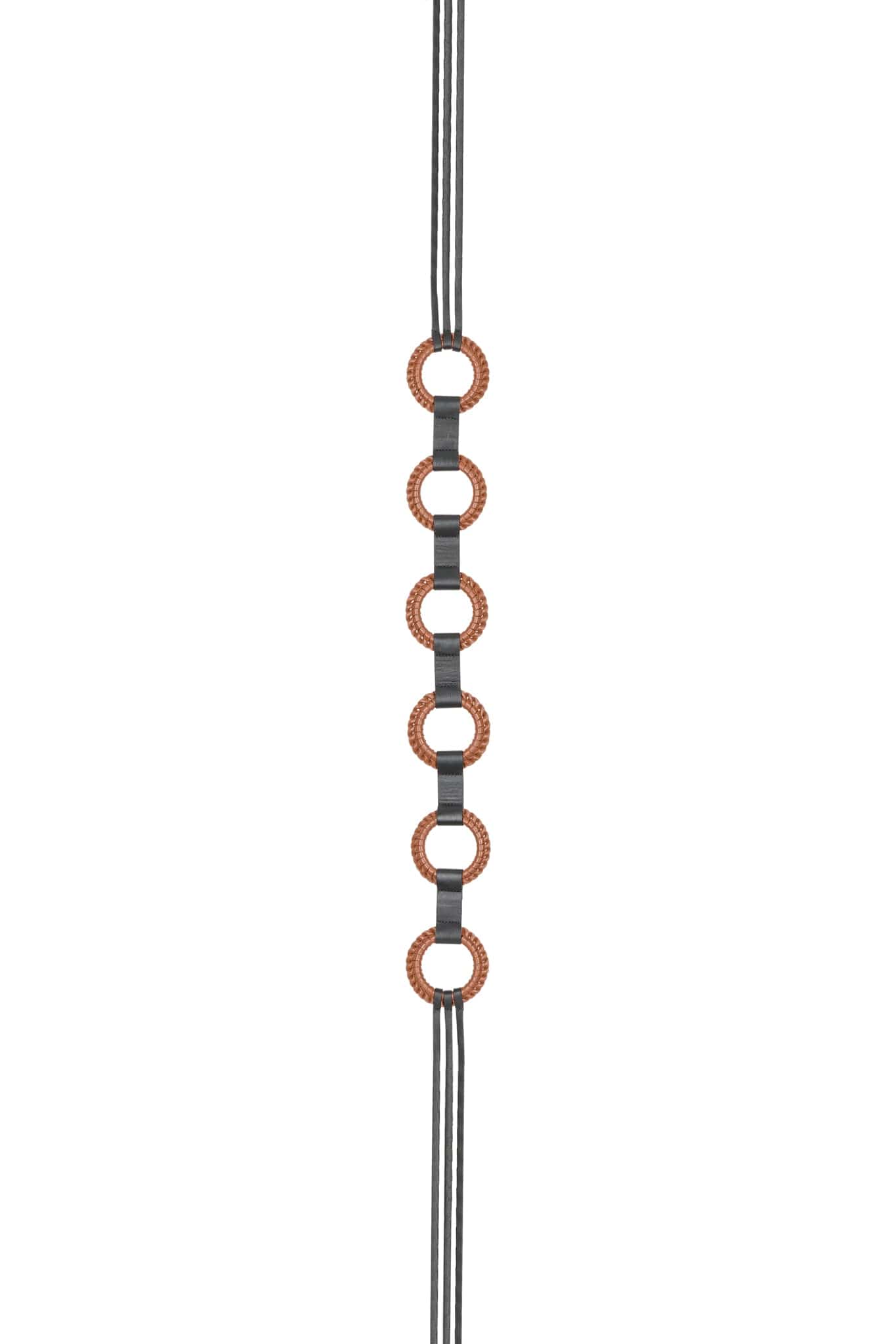 PAMELA LEATHER BELT - CAMEL