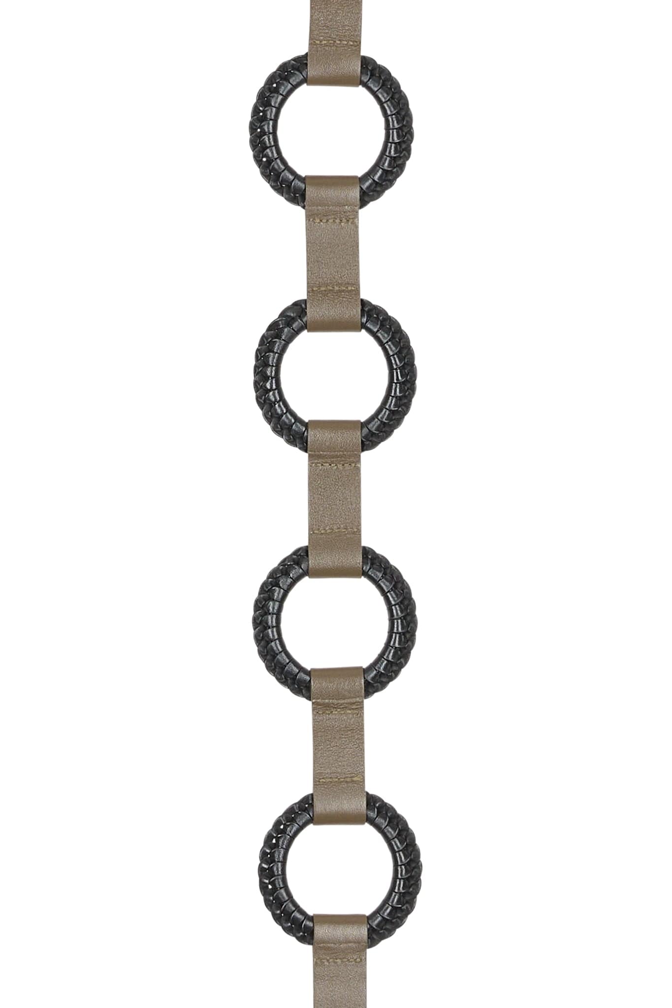 PAMELA LEATHER BELT - BLACK