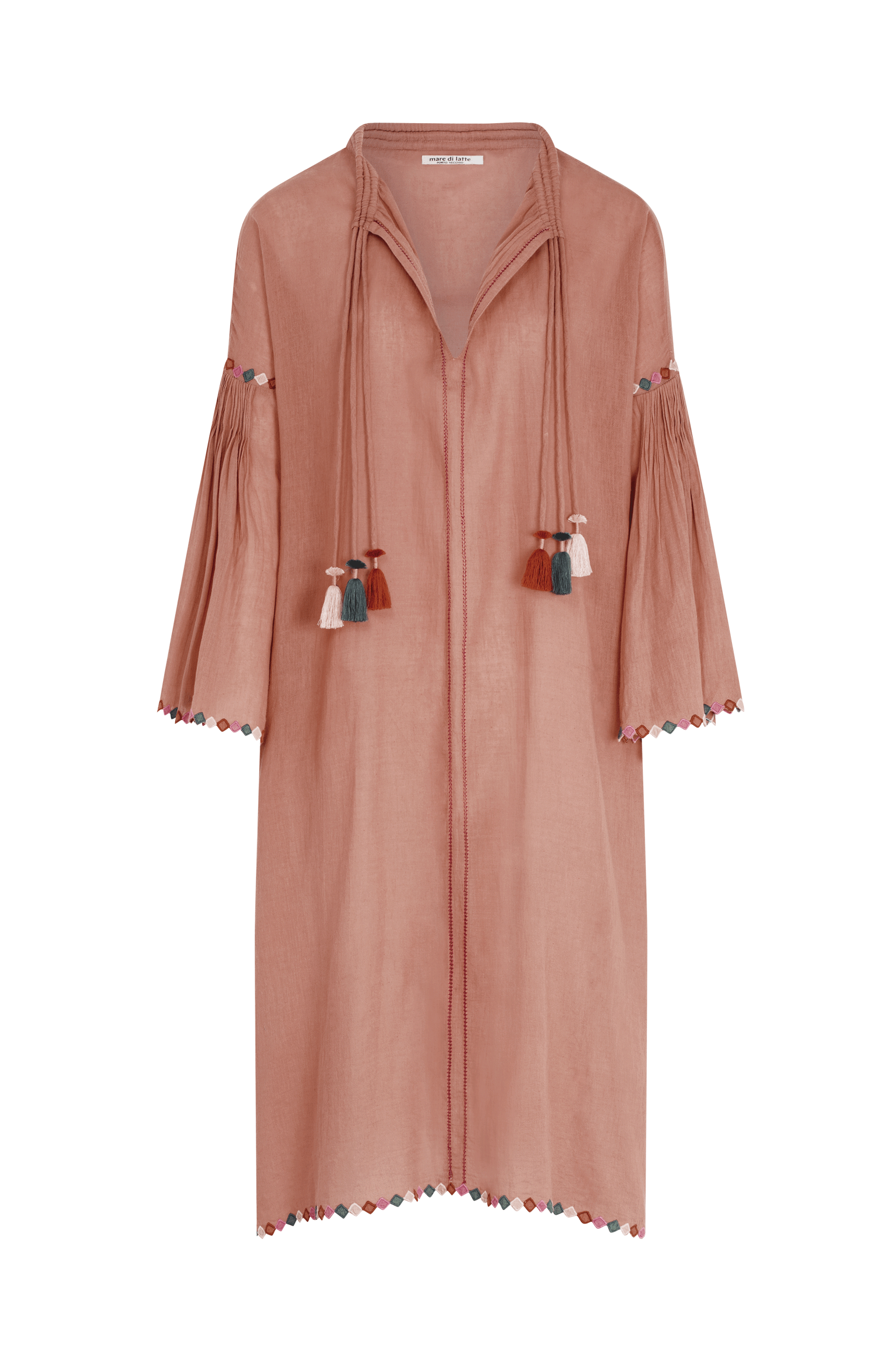 ROBE RIKA BRODEE - BLUSH COMBO