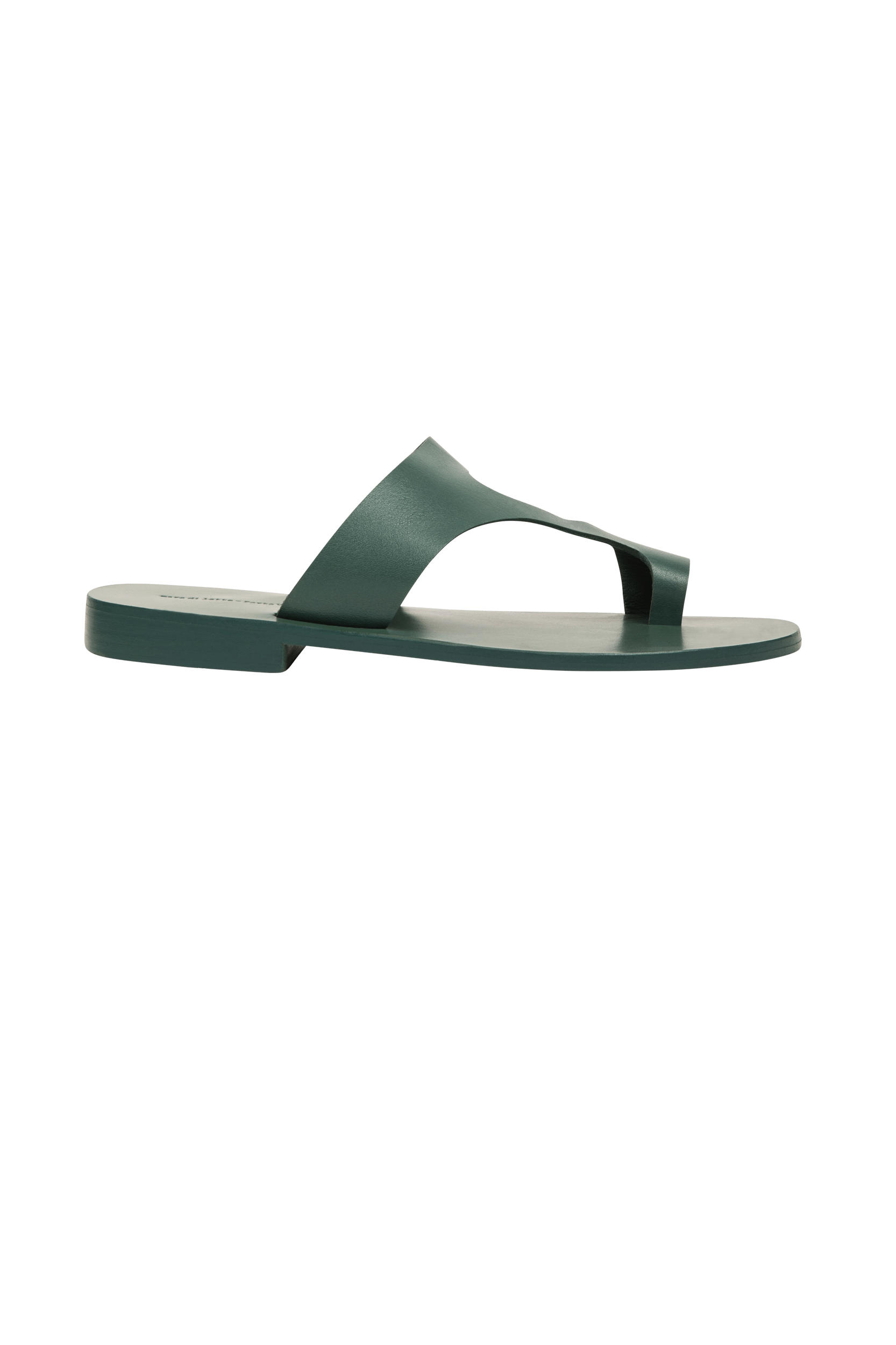 SANDALES EN CUIR ITAK - ASPEN GREEN