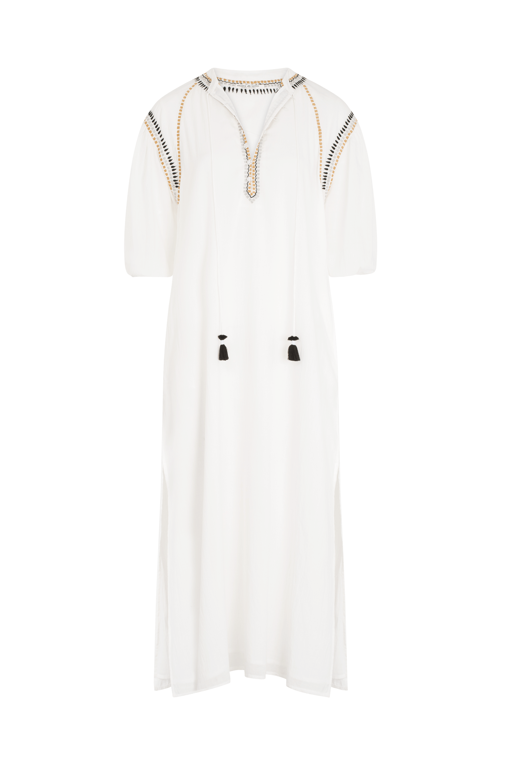 ROBE KRISTI MATRIOCHKA - WHITE