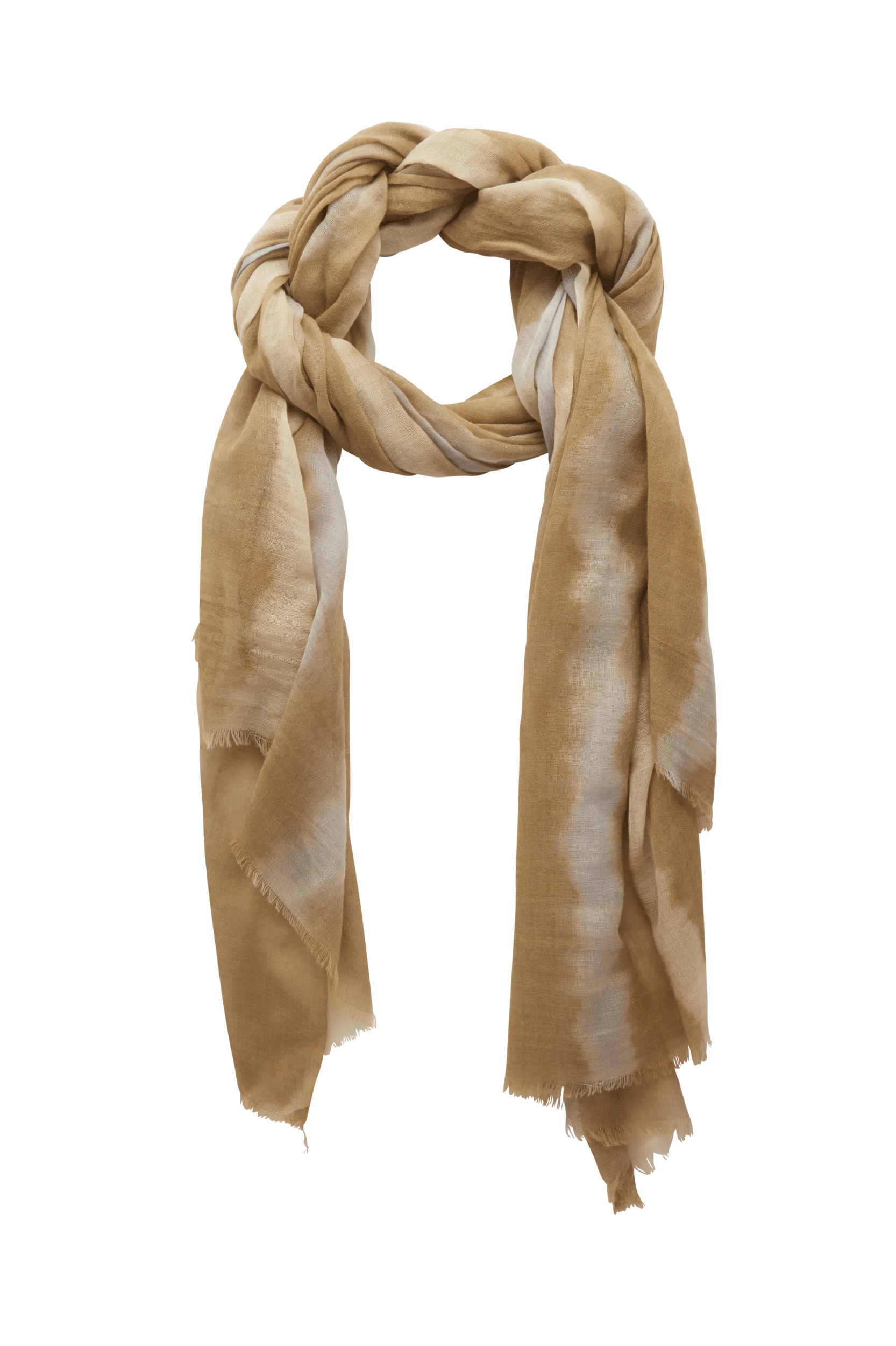 ETOLE TIE AND DYE ETAMINE DE LAINE - DESERT SAND