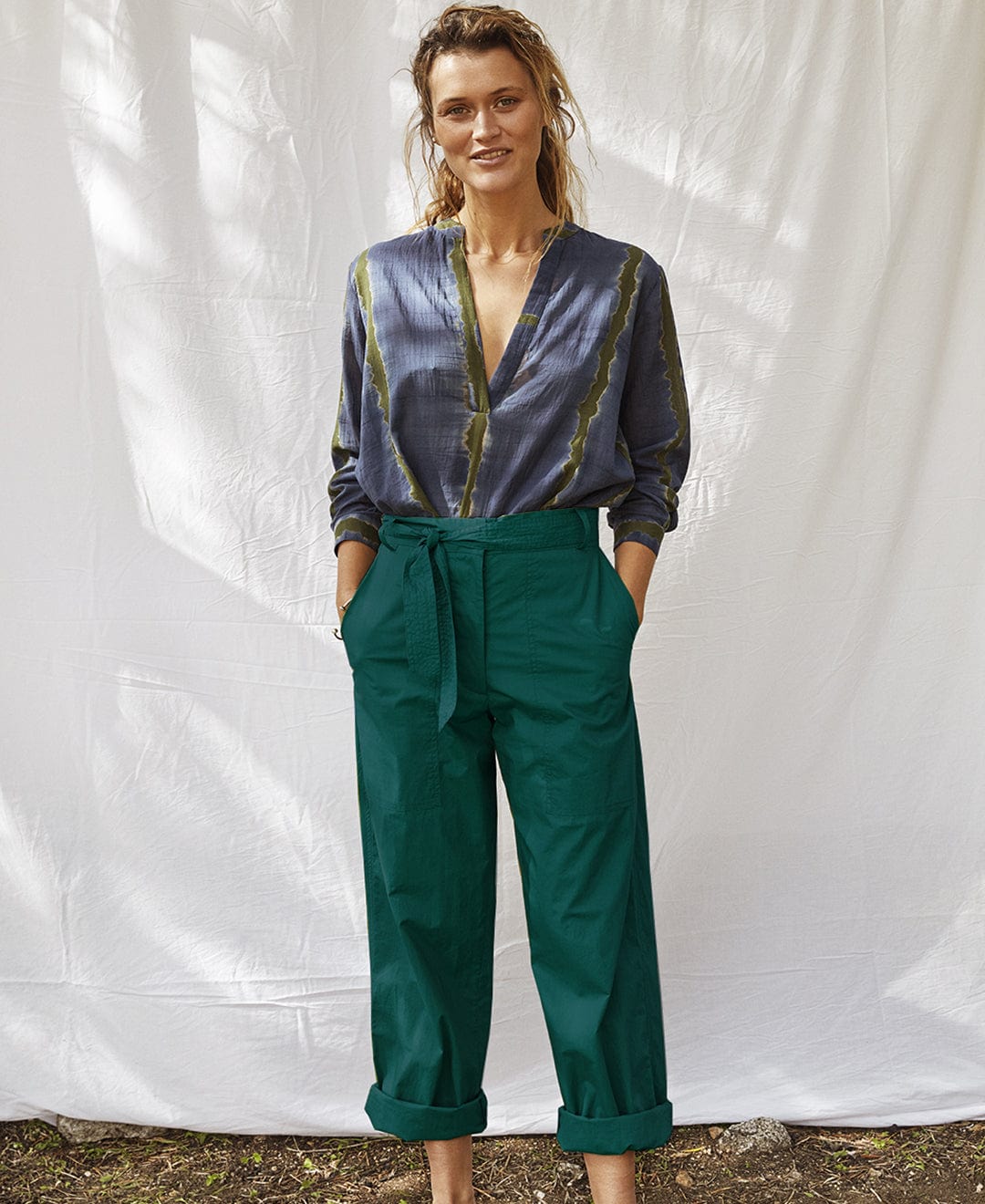 MARCO TROUSERS - JUNGLE GREEN