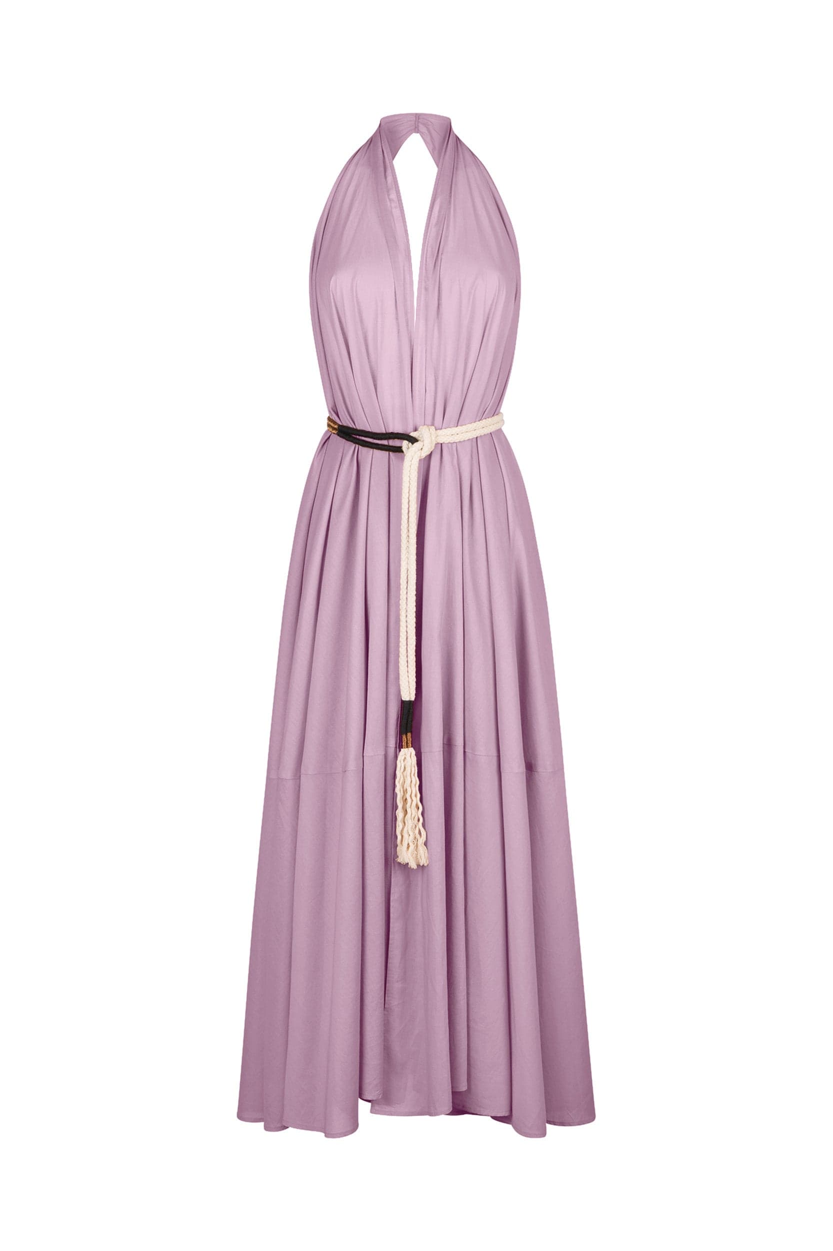 ROBE PARÉO MALIN LONG ACACIA - MAUVE MIST